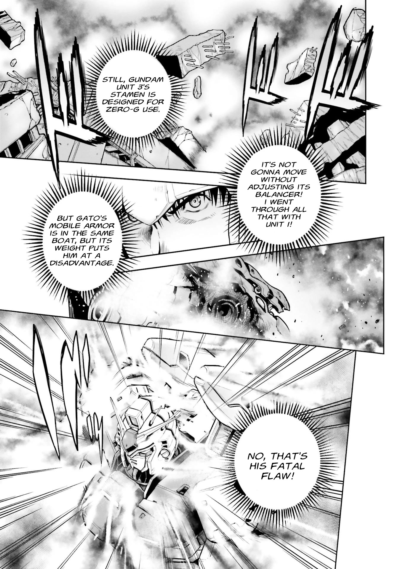 Kidou Senshi Gundam 0083 Rebellion Chapter 82 page 22 - Chapter 82: Gravitational Pull