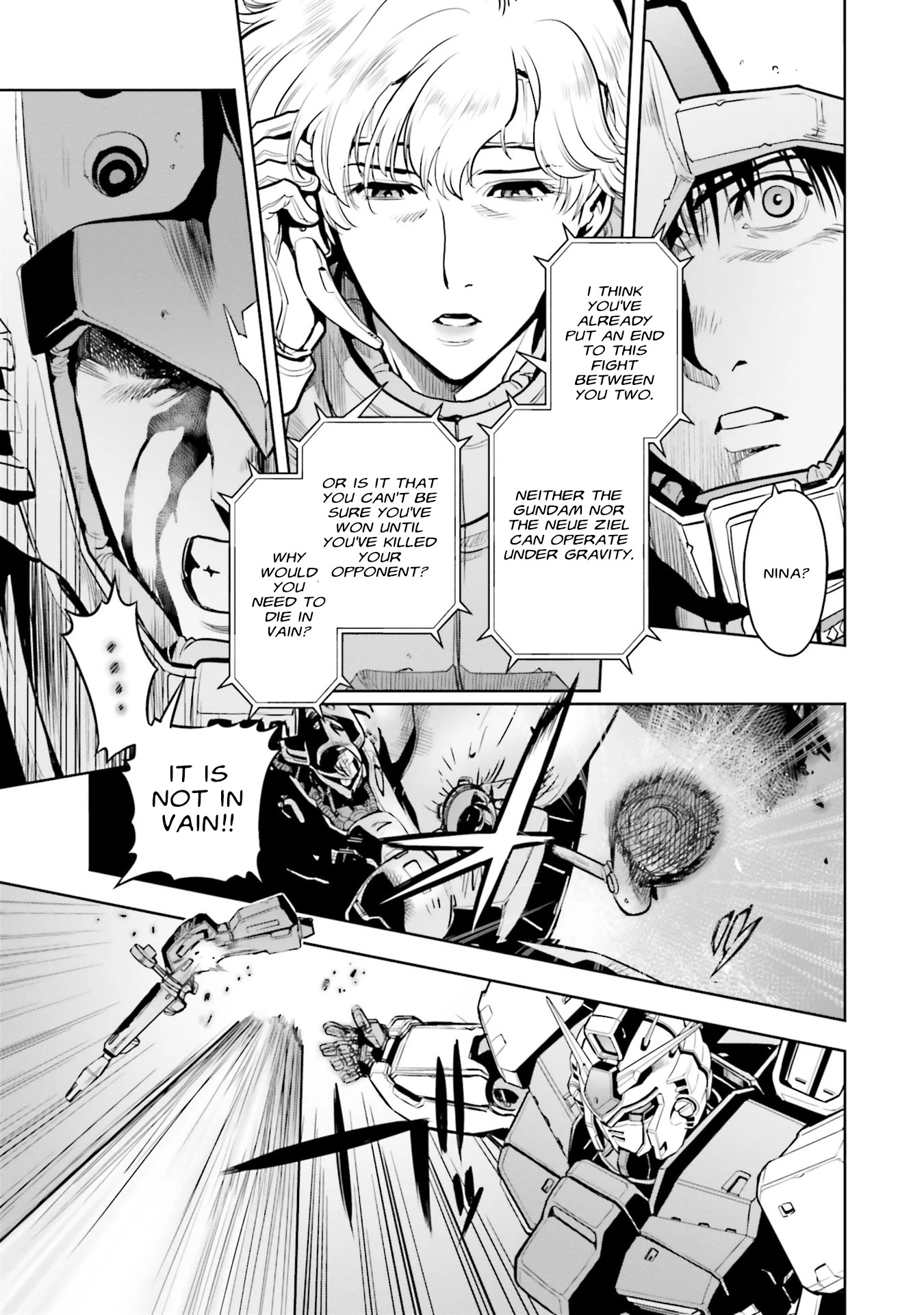 Kidou Senshi Gundam 0083 Rebellion Chapter 82 page 24 - Chapter 82: Gravitational Pull