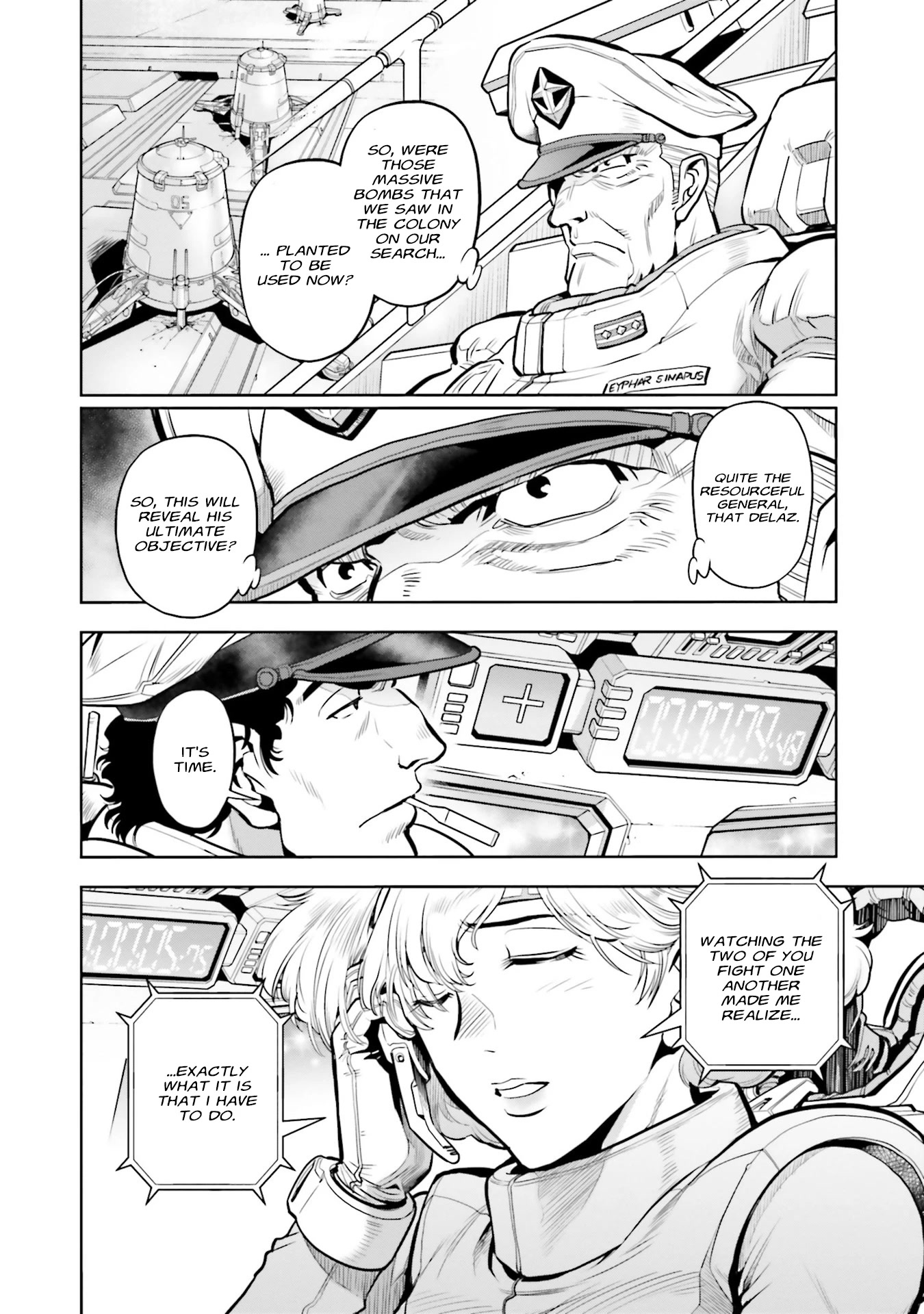 Kidou Senshi Gundam 0083 Rebellion Chapter 82 page 27 - Chapter 82: Gravitational Pull