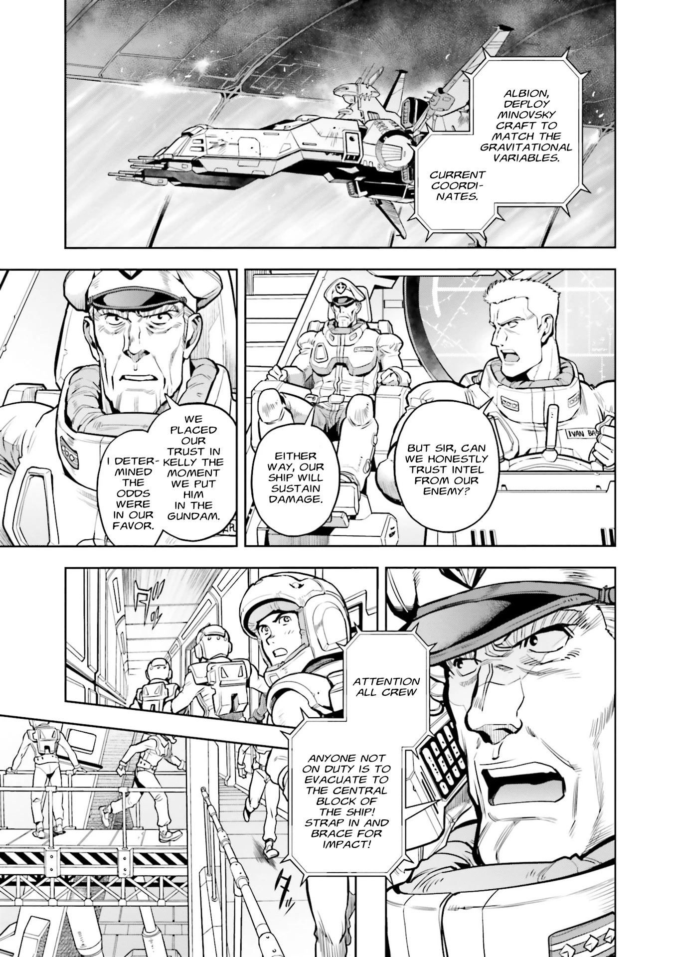 Kidou Senshi Gundam 0083 Rebellion Chapter 82 page 6 - Chapter 82: Gravitational Pull