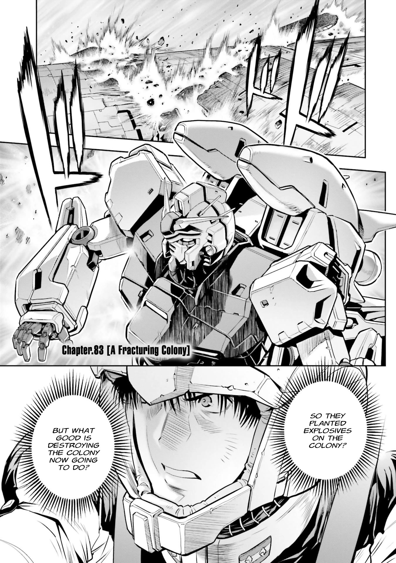 Kidou Senshi Gundam 0083 Rebellion Chapter 83 page 1 - Chapter 83: A Fracturing Colony