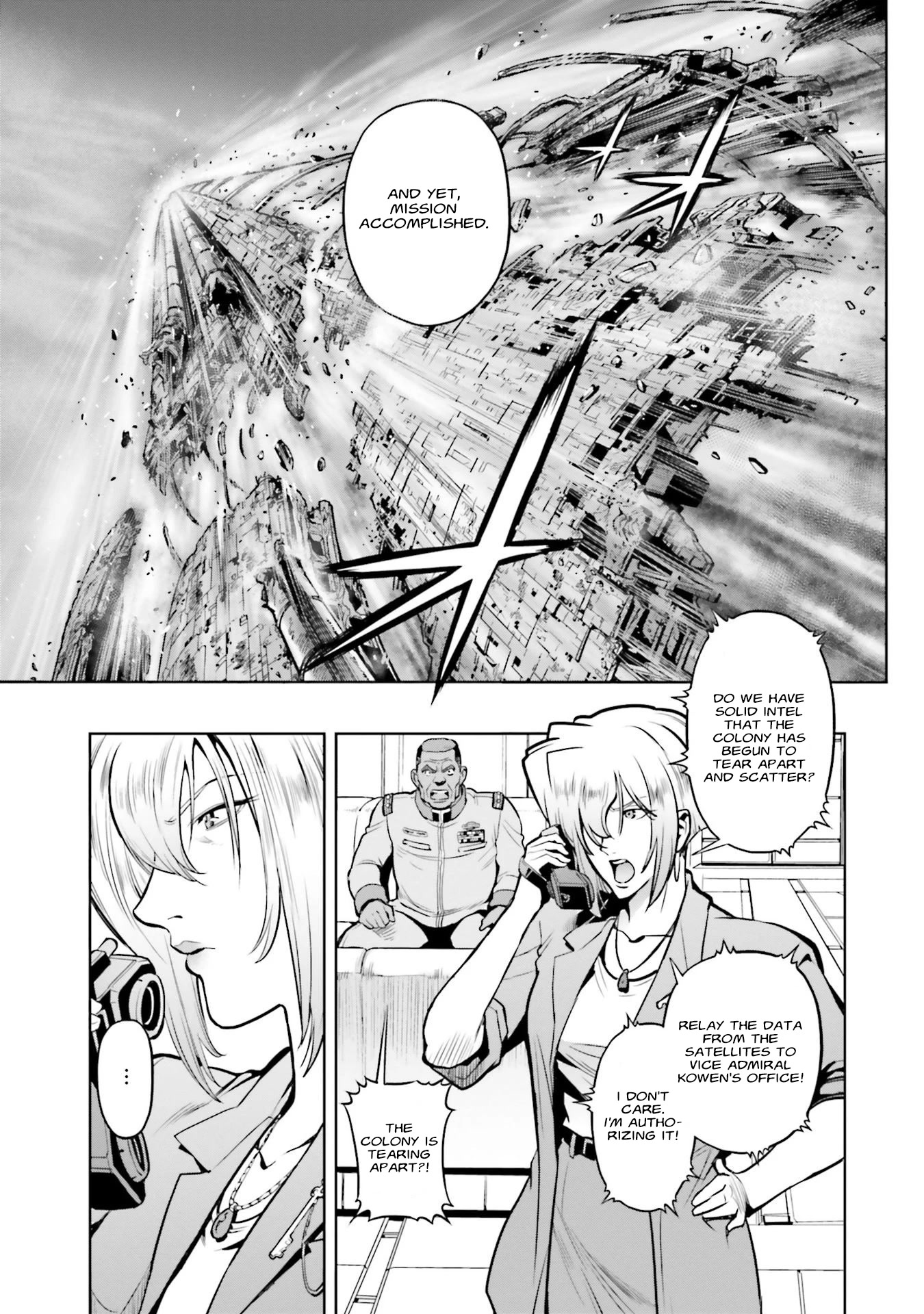 Kidou Senshi Gundam 0083 Rebellion Chapter 83 page 16 - Chapter 83: A Fracturing Colony