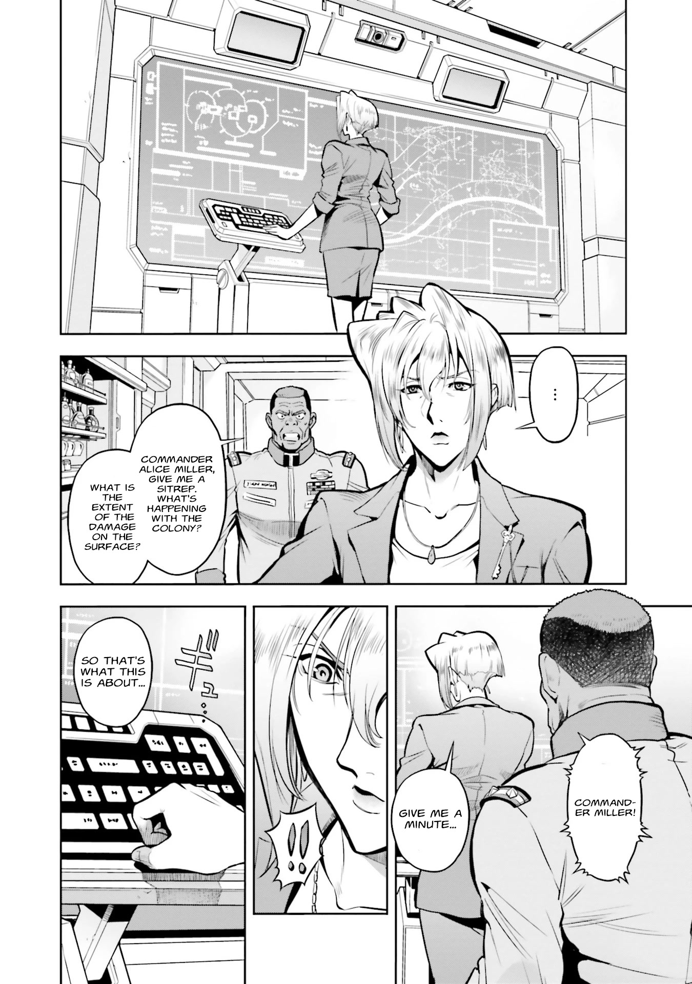 Kidou Senshi Gundam 0083 Rebellion Chapter 83 page 17 - Chapter 83: A Fracturing Colony