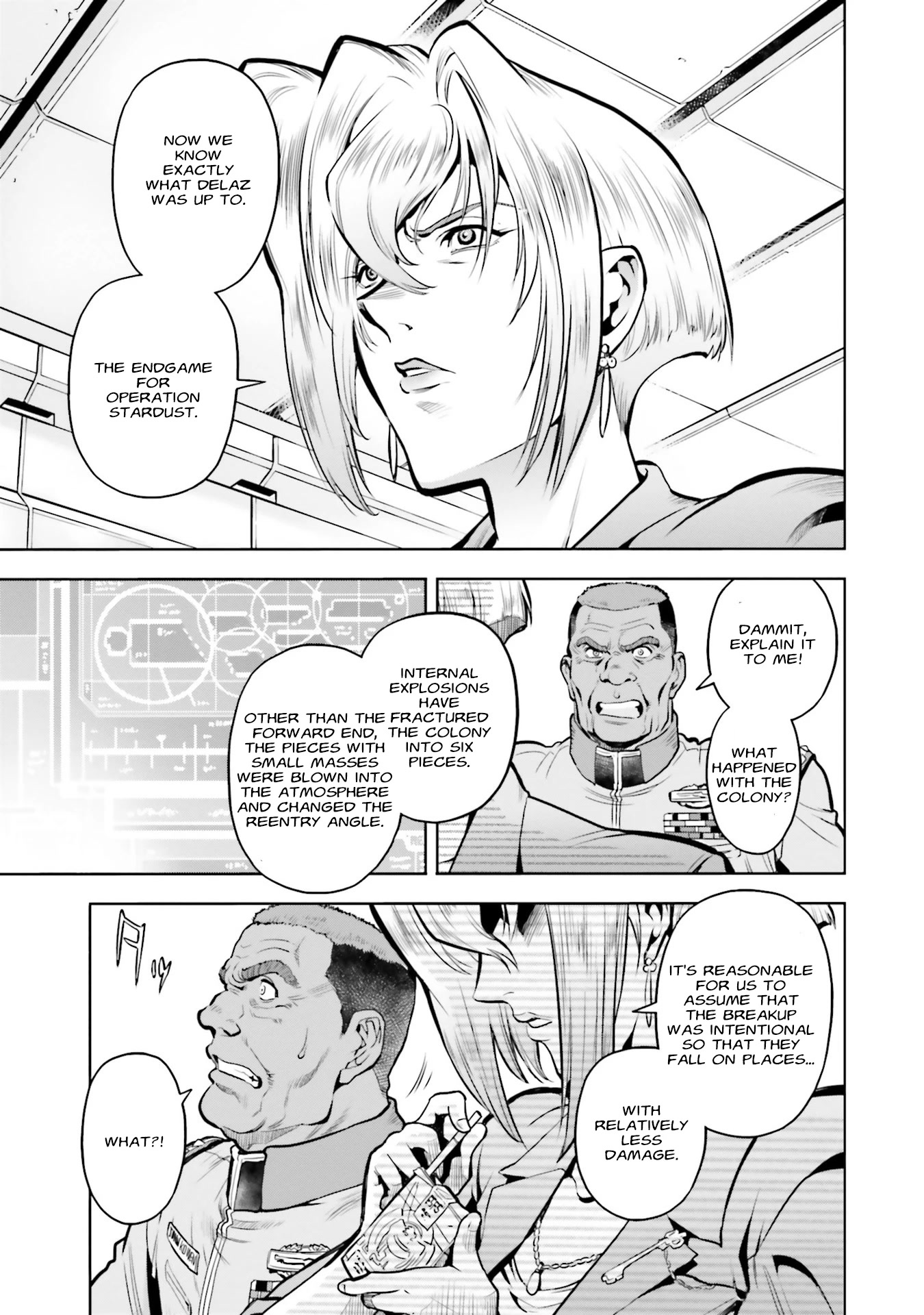 Kidou Senshi Gundam 0083 Rebellion Chapter 83 page 18 - Chapter 83: A Fracturing Colony