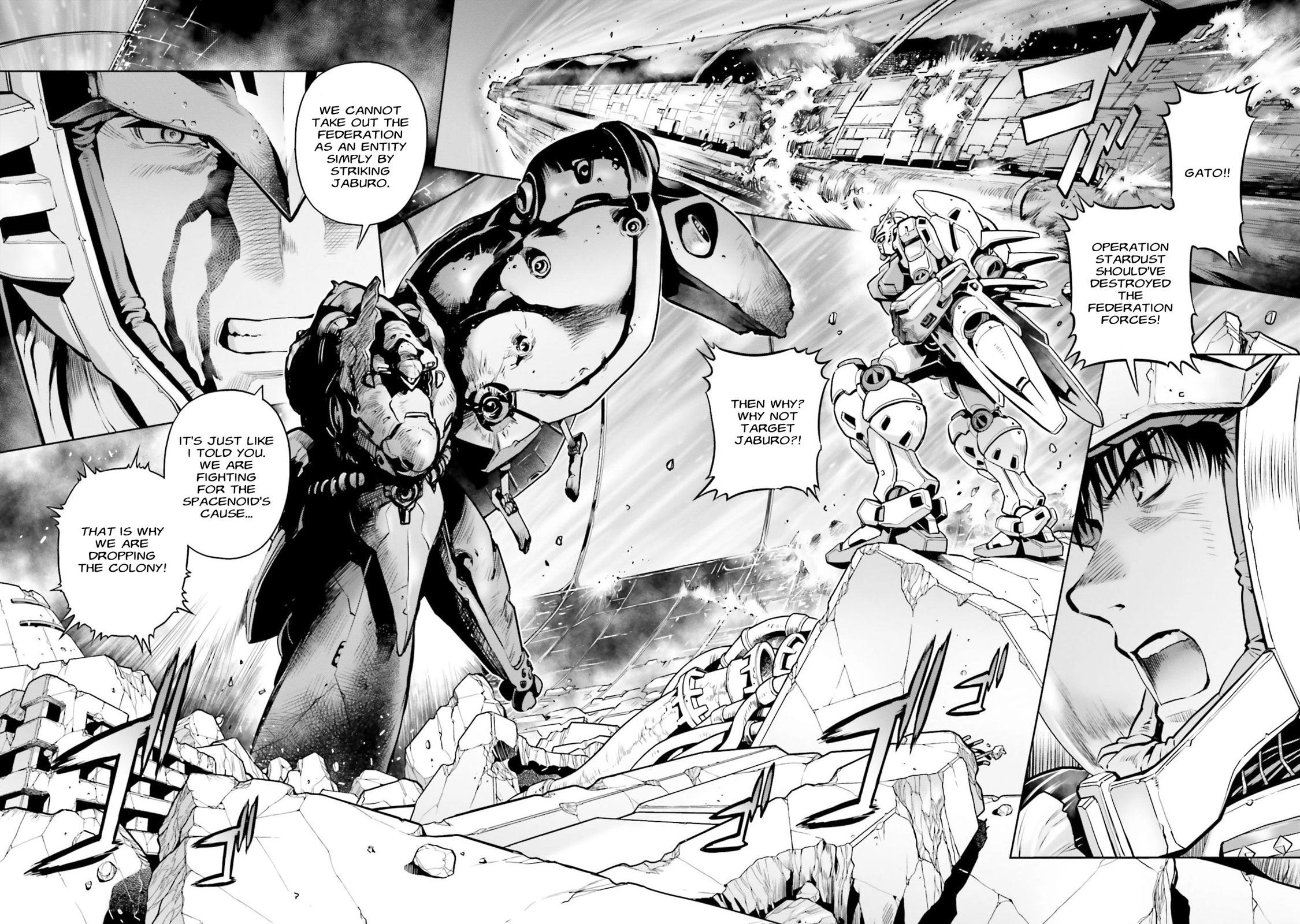 Kidou Senshi Gundam 0083 Rebellion Chapter 83 page 2 - Chapter 83: A Fracturing Colony