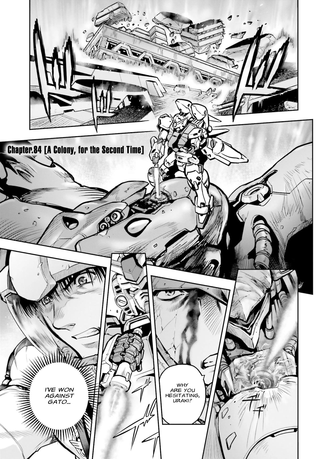 Kidou Senshi Gundam 0083 Rebellion Chapter 84 page 1 - Chapter 84: A Colony, For the Second Time
