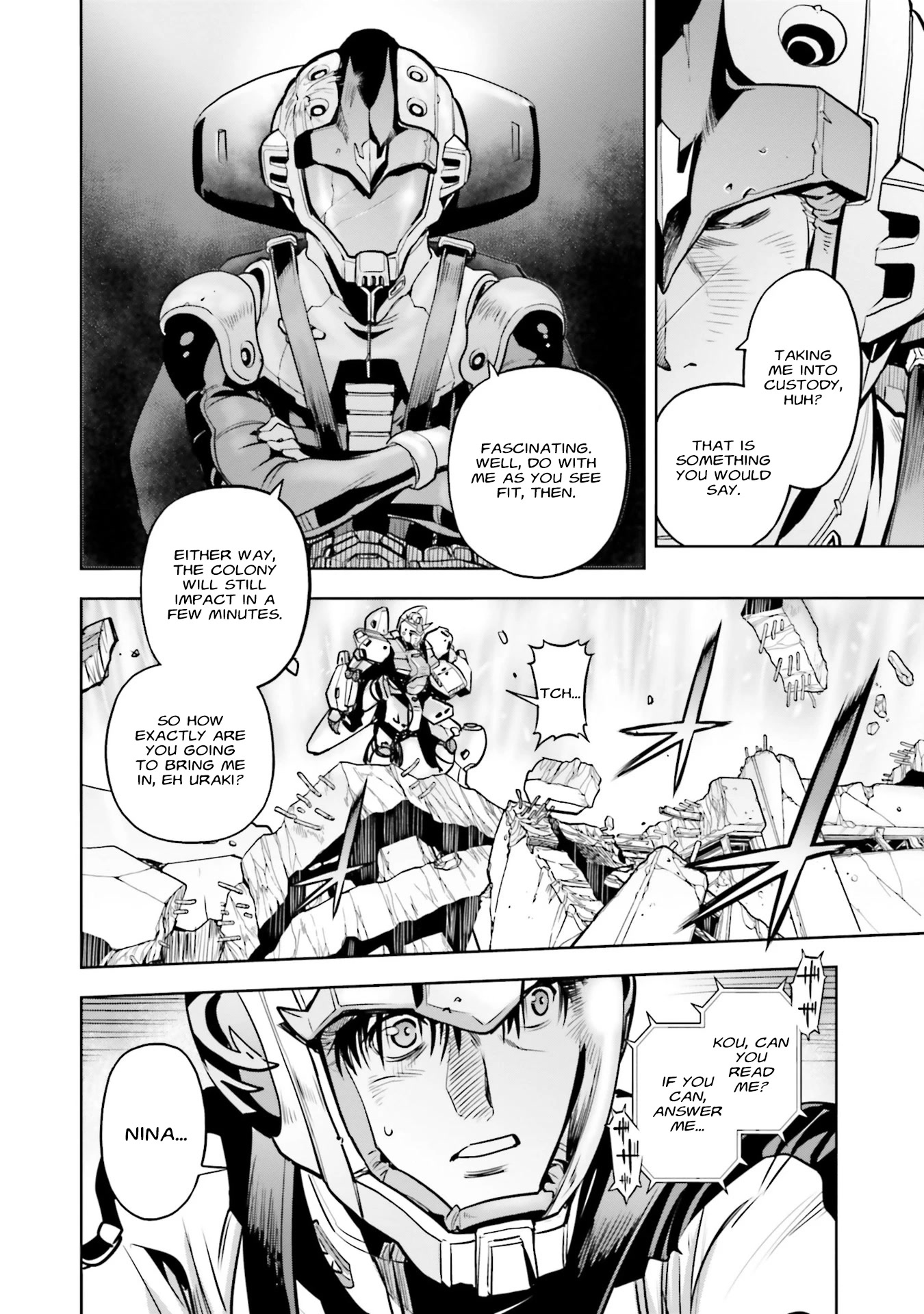 Kidou Senshi Gundam 0083 Rebellion Chapter 84 page 19 - Chapter 84: A Colony, For the Second Time