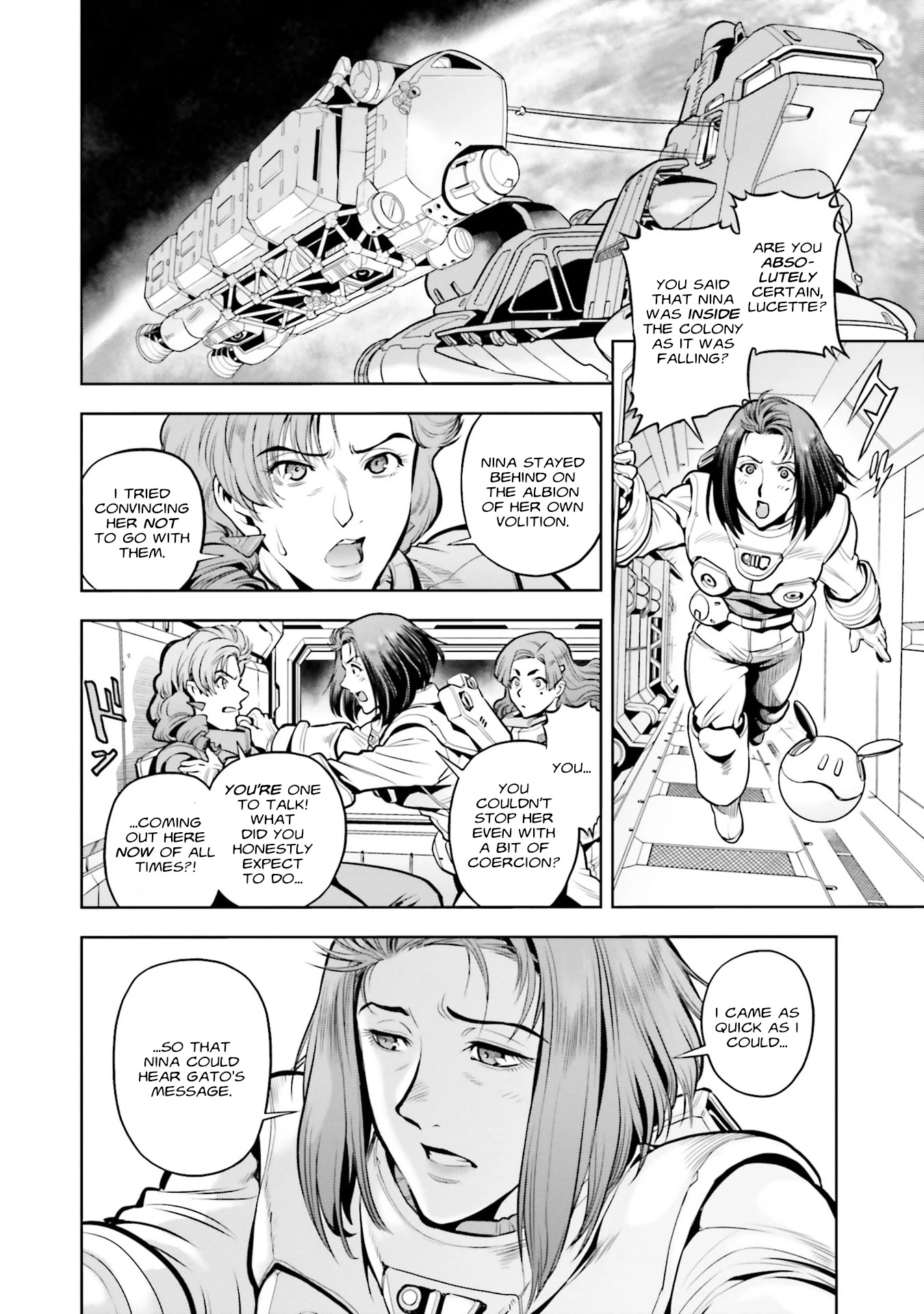 Kidou Senshi Gundam 0083 Rebellion Chapter 85 page 16 - Chapter 85: Abrading Earth