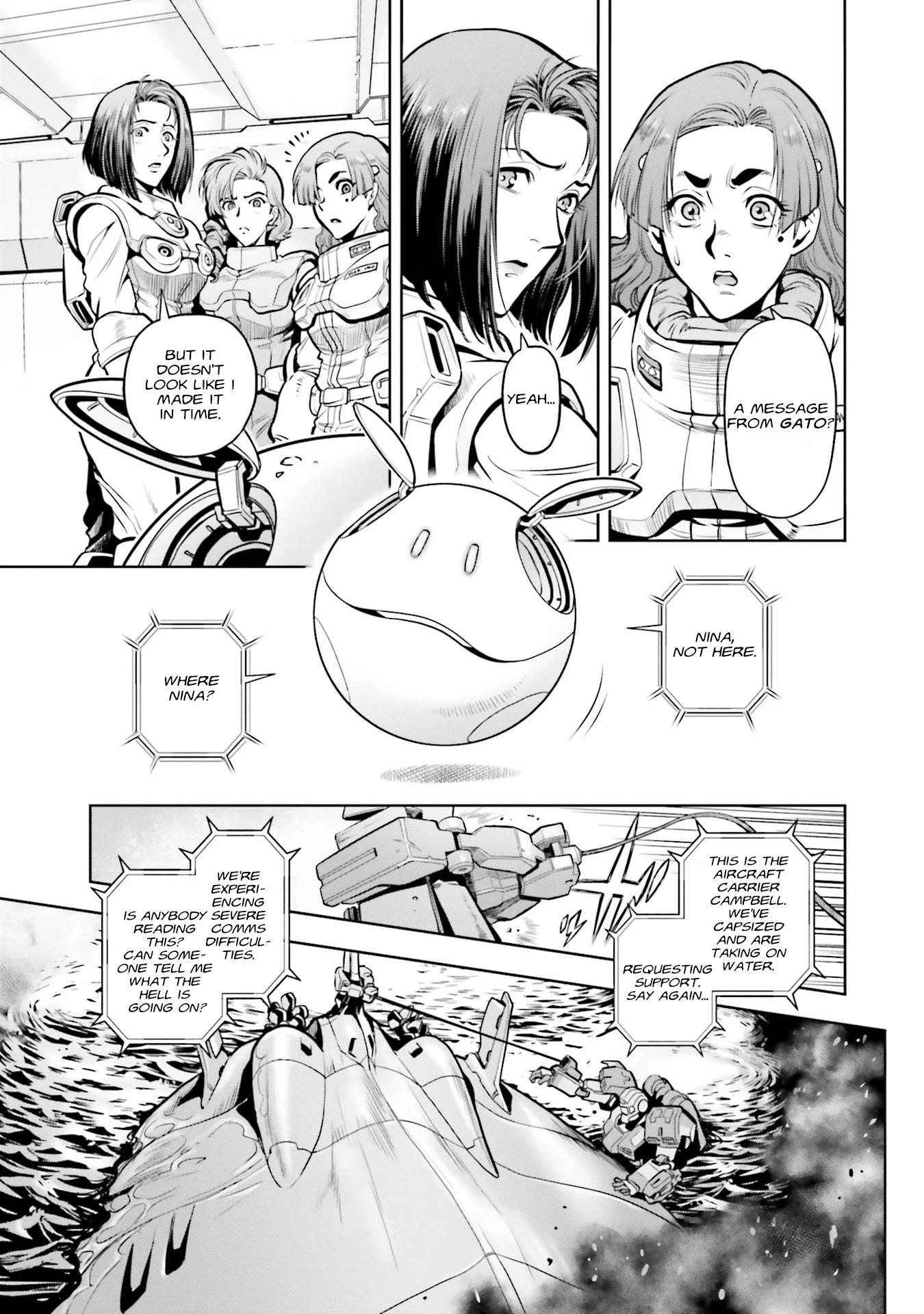 Kidou Senshi Gundam 0083 Rebellion Chapter 85 page 17 - Chapter 85: Abrading Earth