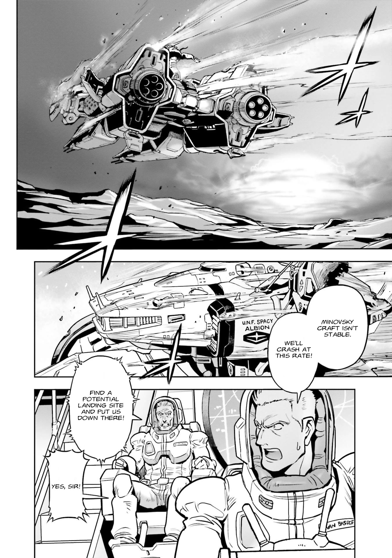 Kidou Senshi Gundam 0083 Rebellion Chapter 85 page 22 - Chapter 85: Abrading Earth