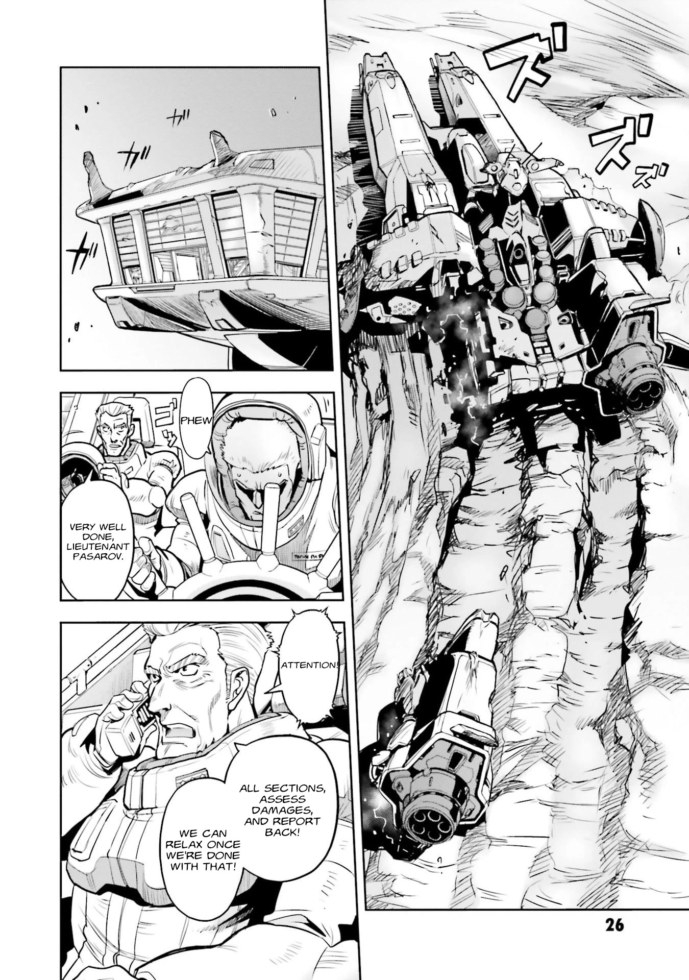Kidou Senshi Gundam 0083 Rebellion Chapter 85 page 24 - Chapter 85: Abrading Earth