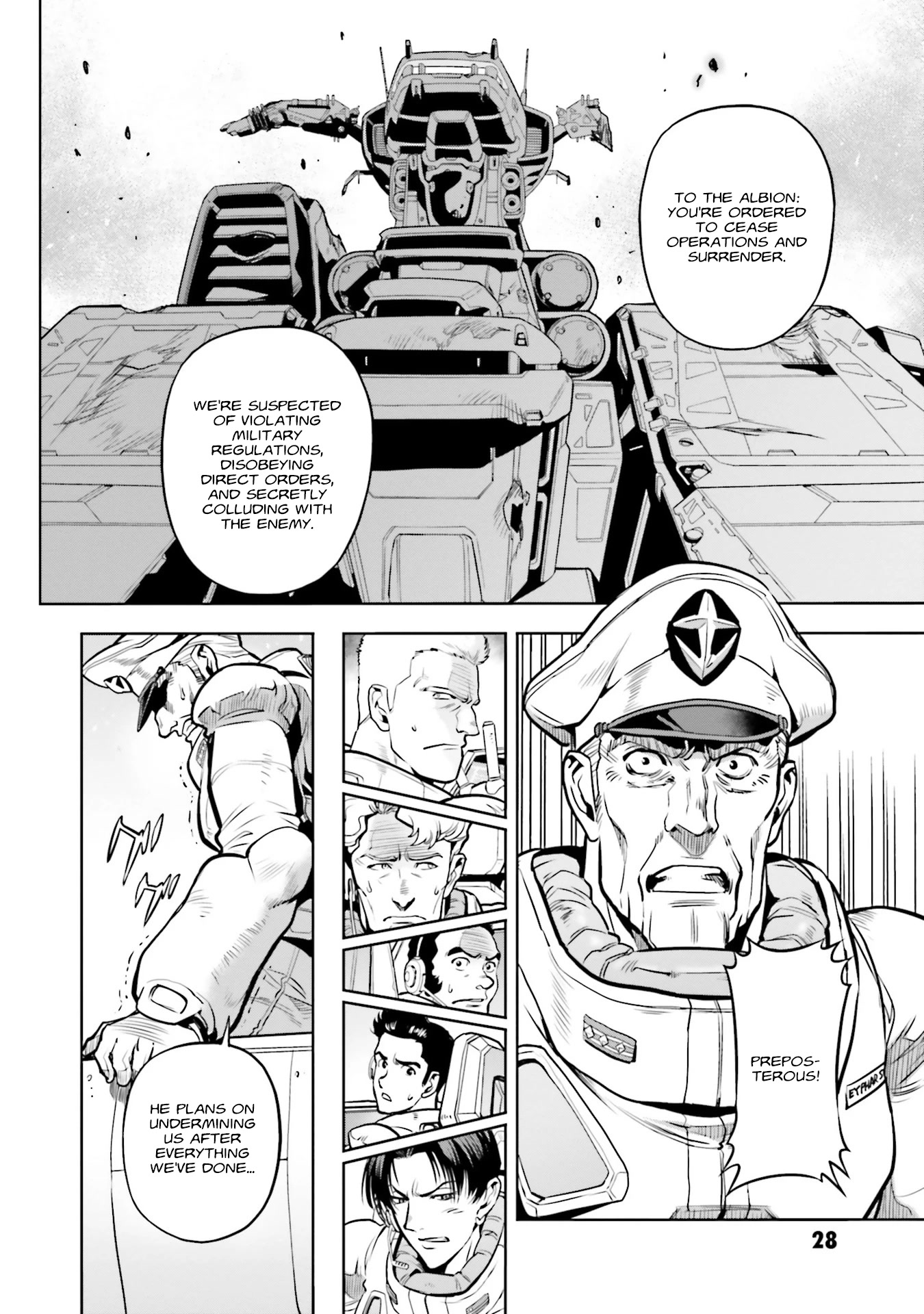 Kidou Senshi Gundam 0083 Rebellion Chapter 85 page 26 - Chapter 85: Abrading Earth