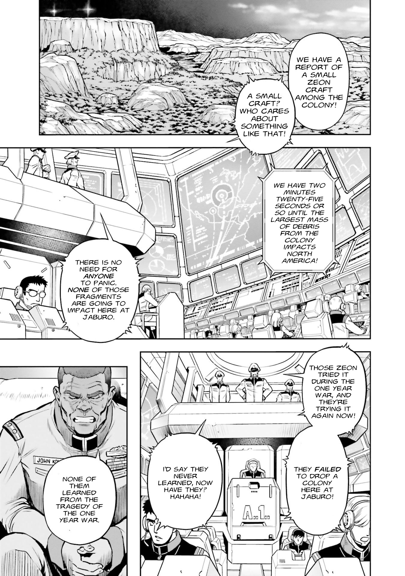 Kidou Senshi Gundam 0083 Rebellion Chapter 85 page 5 - Chapter 85: Abrading Earth