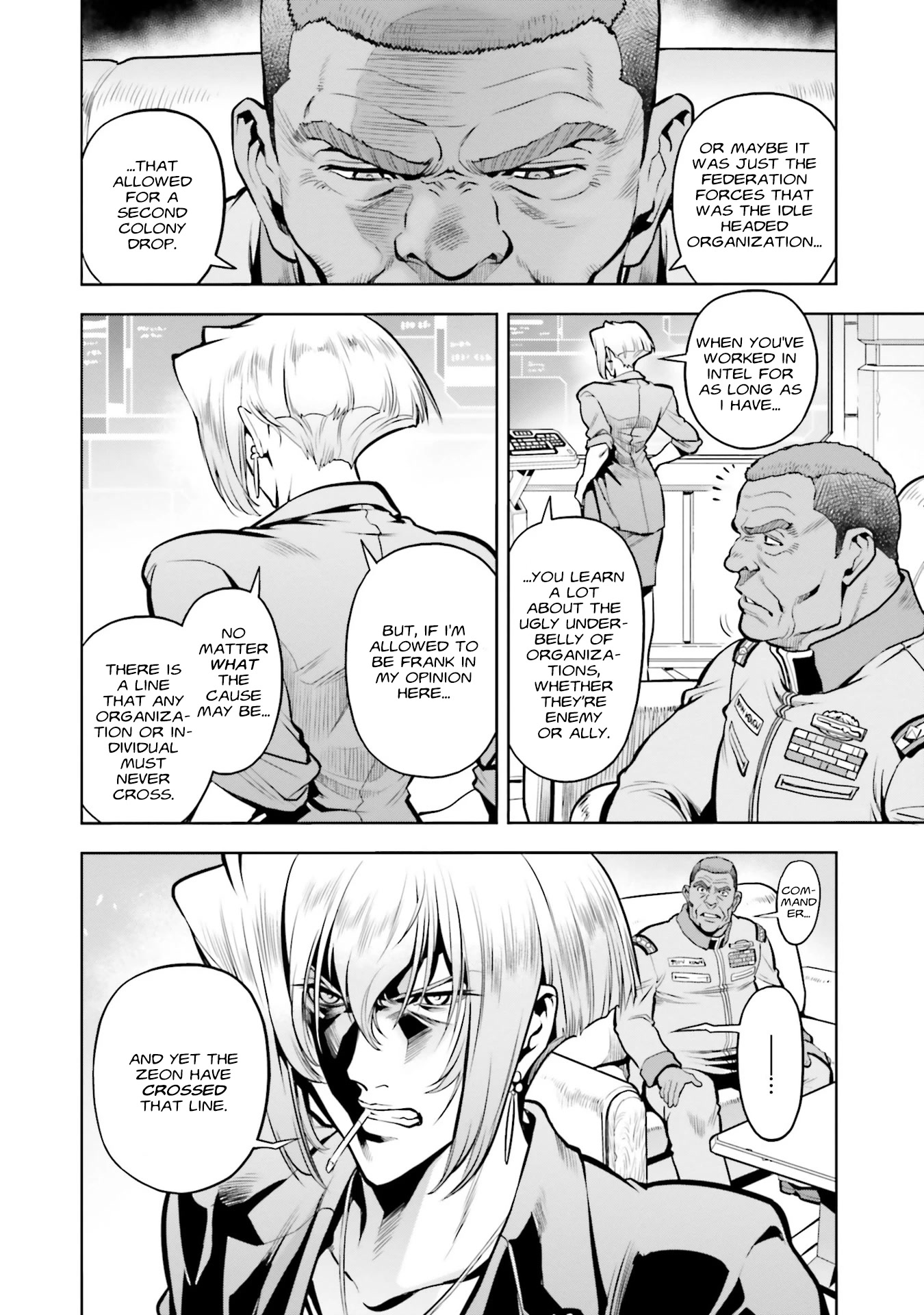 Kidou Senshi Gundam 0083 Rebellion Chapter 85 page 6 - Chapter 85: Abrading Earth
