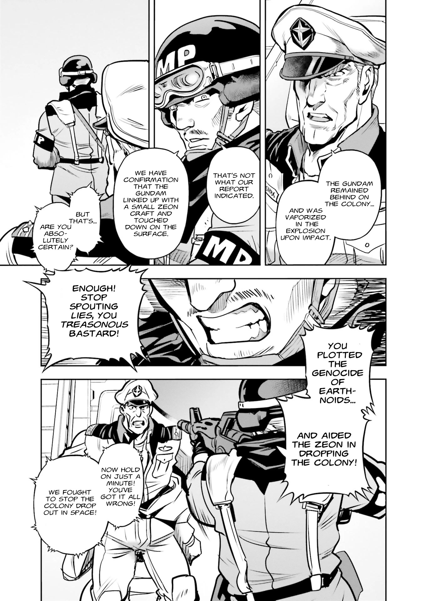 Kidou Senshi Gundam 0083 Rebellion Chapter 86 page 10 - Chapter 86: Hazy Horizon