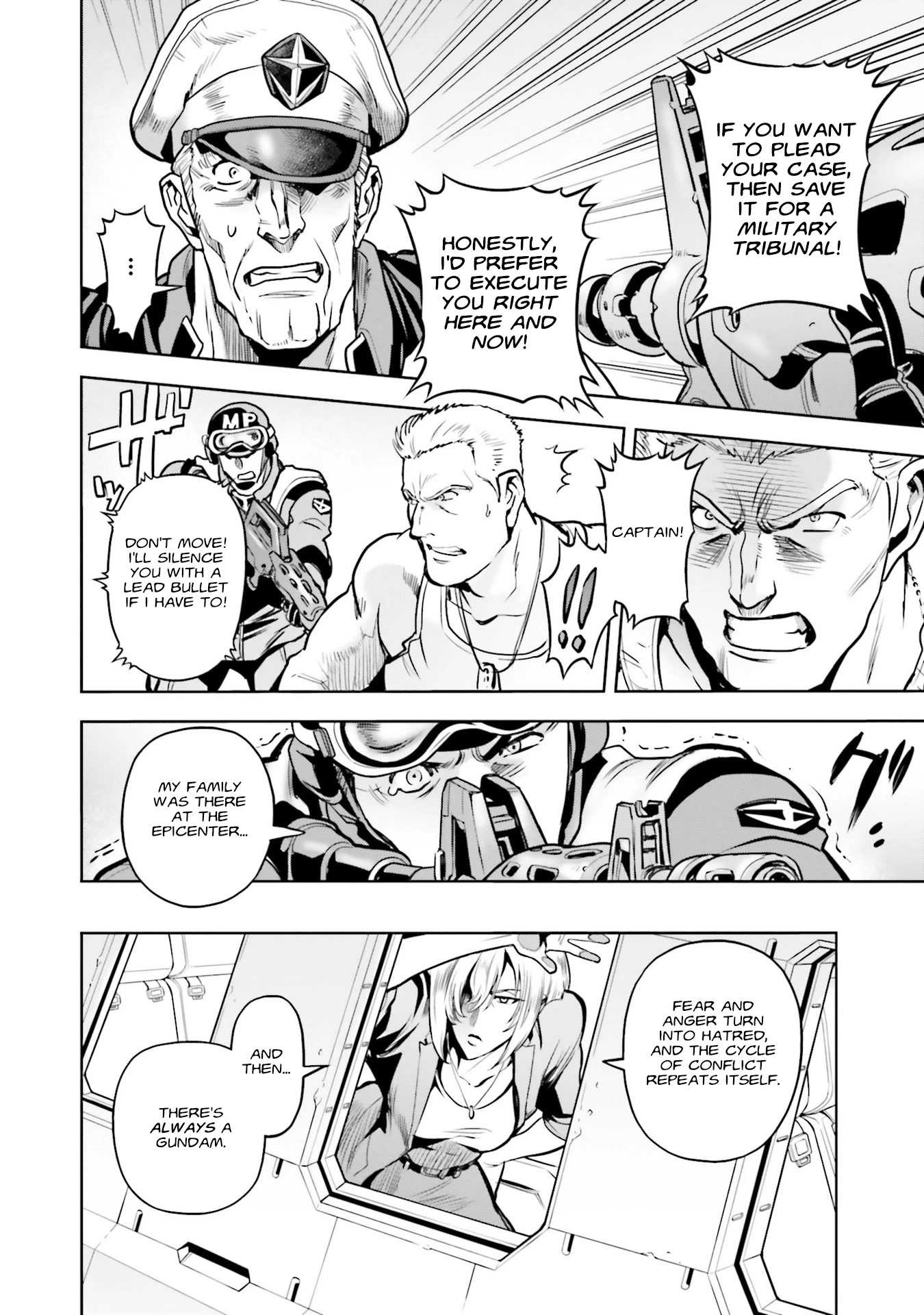 Kidou Senshi Gundam 0083 Rebellion Chapter 86 page 11 - Chapter 86: Hazy Horizon