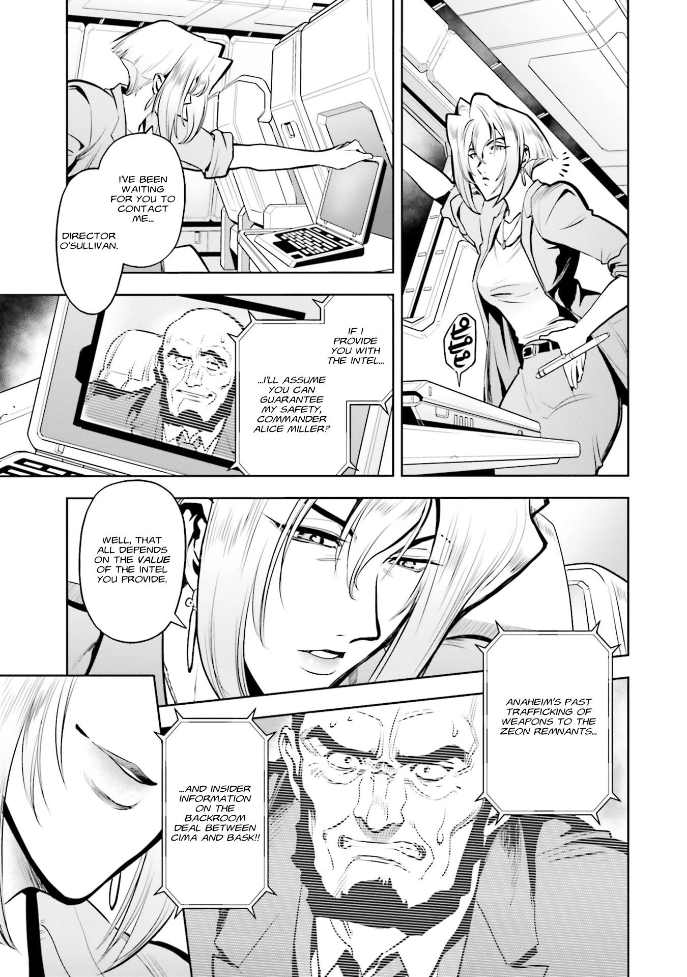 Kidou Senshi Gundam 0083 Rebellion Chapter 86 page 12 - Chapter 86: Hazy Horizon