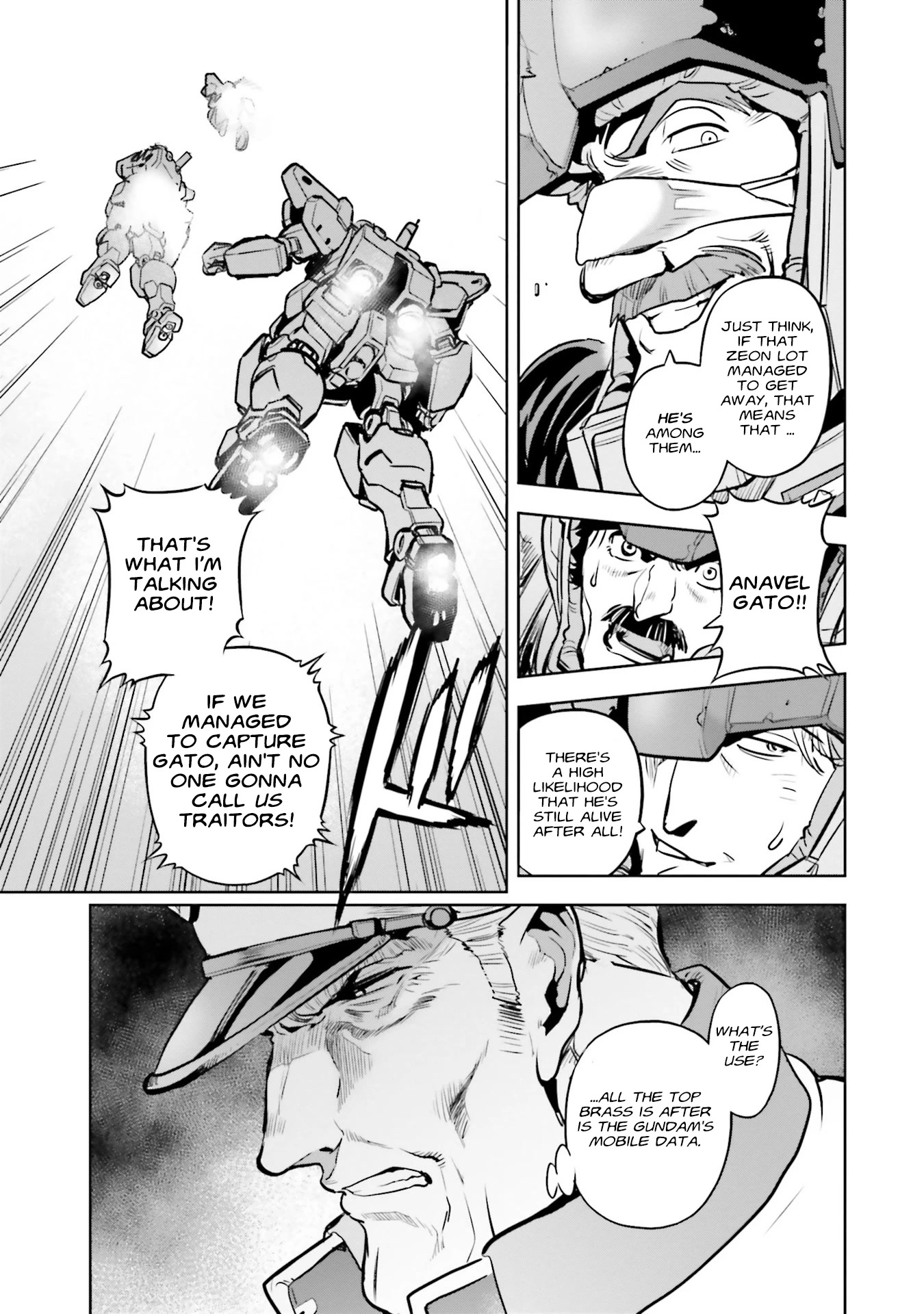Kidou Senshi Gundam 0083 Rebellion Chapter 86 page 18 - Chapter 86: Hazy Horizon