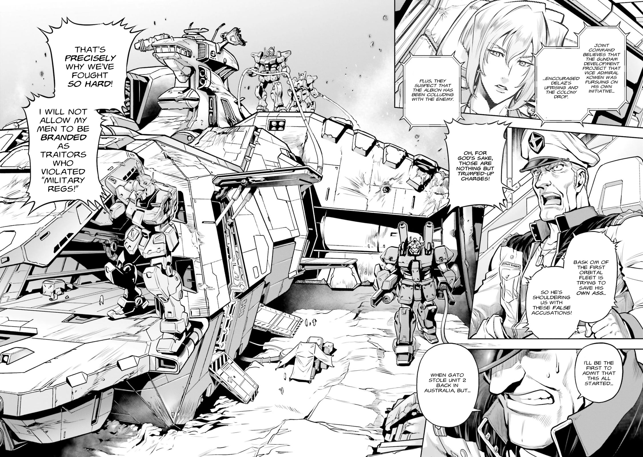Kidou Senshi Gundam 0083 Rebellion Chapter 86 page 2 - Chapter 86: Hazy Horizon