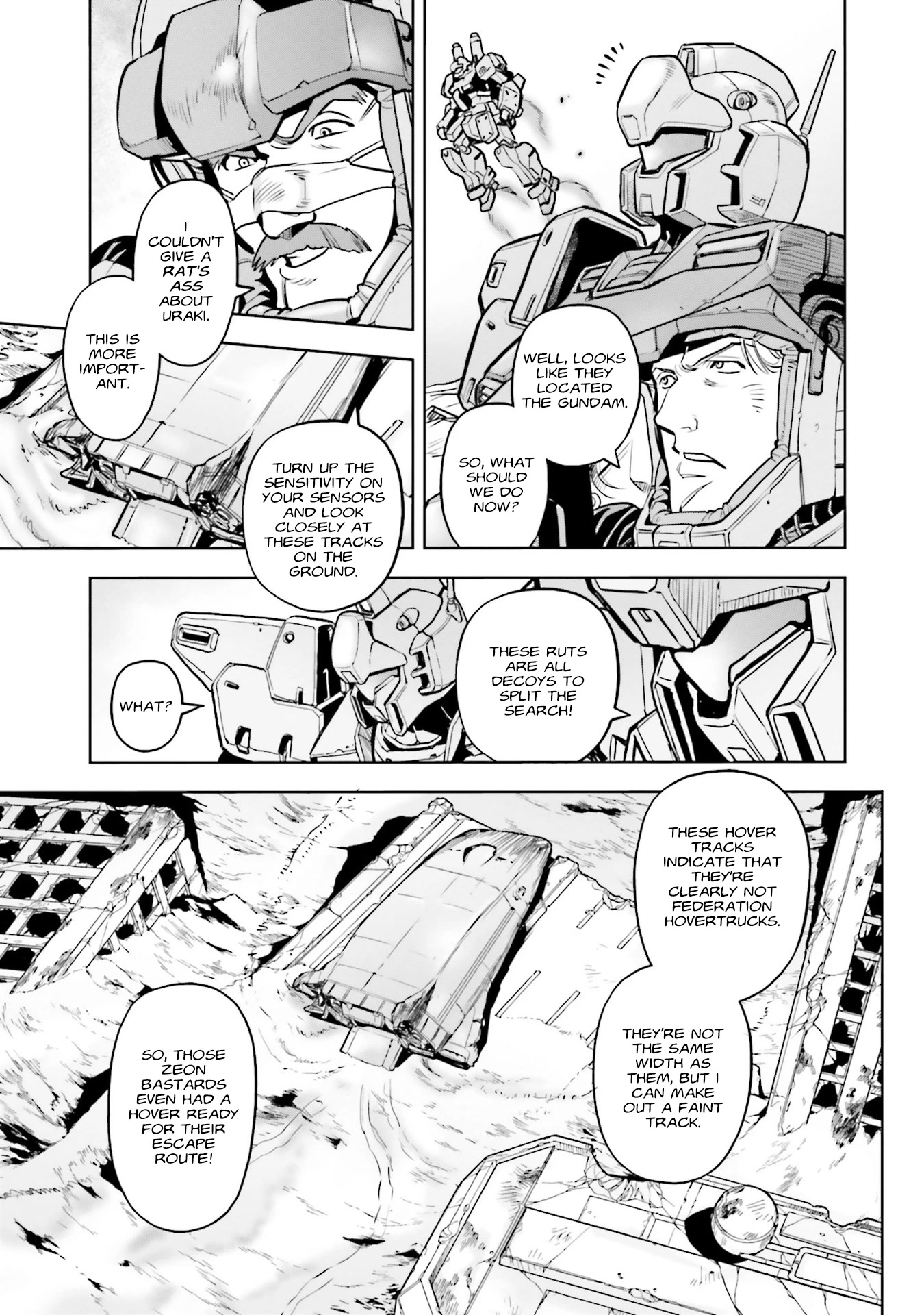 Kidou Senshi Gundam 0083 Rebellion Chapter 86 page 22 - Chapter 86: Hazy Horizon