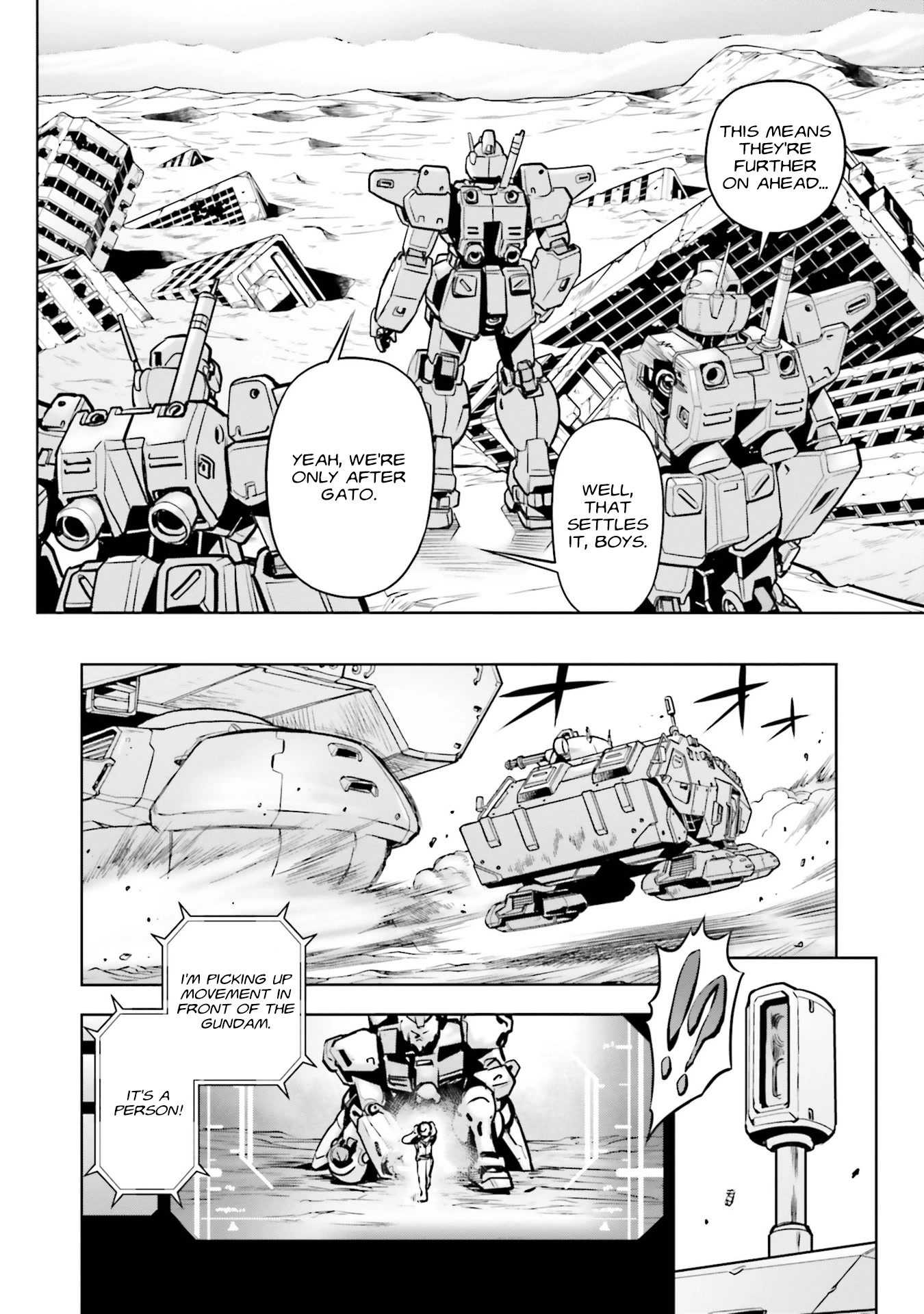 Kidou Senshi Gundam 0083 Rebellion Chapter 86 page 23 - Chapter 86: Hazy Horizon