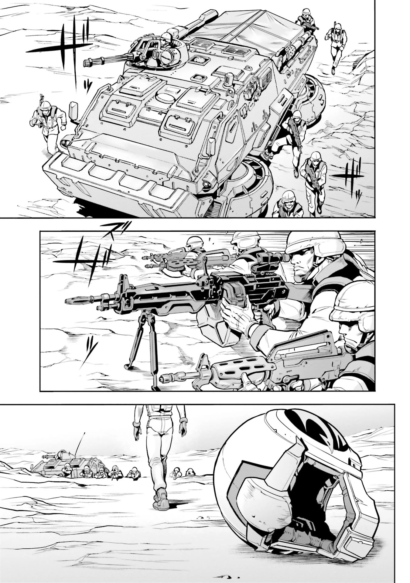 Kidou Senshi Gundam 0083 Rebellion Chapter 86 page 24 - Chapter 86: Hazy Horizon