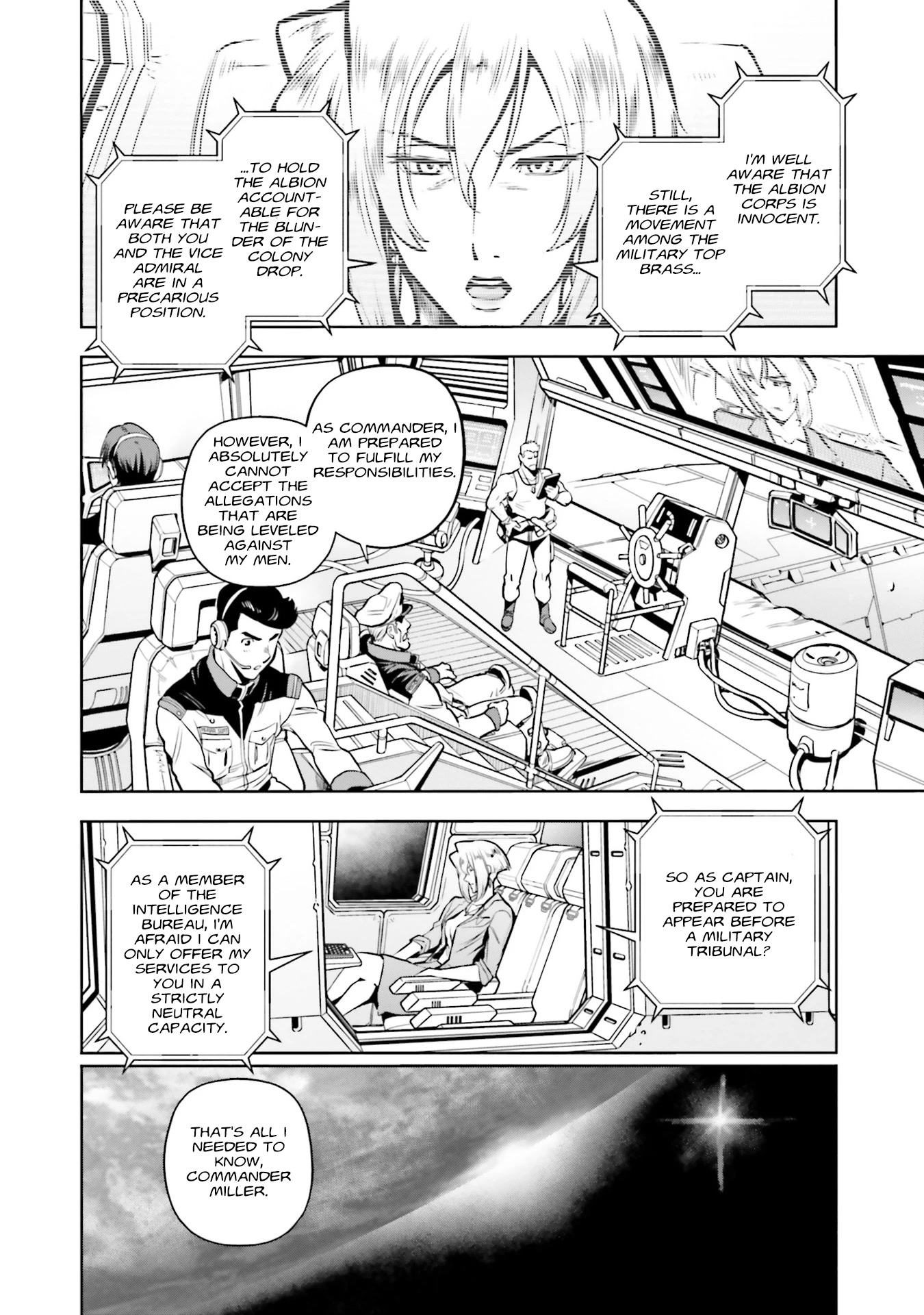 Kidou Senshi Gundam 0083 Rebellion Chapter 86 page 3 - Chapter 86: Hazy Horizon