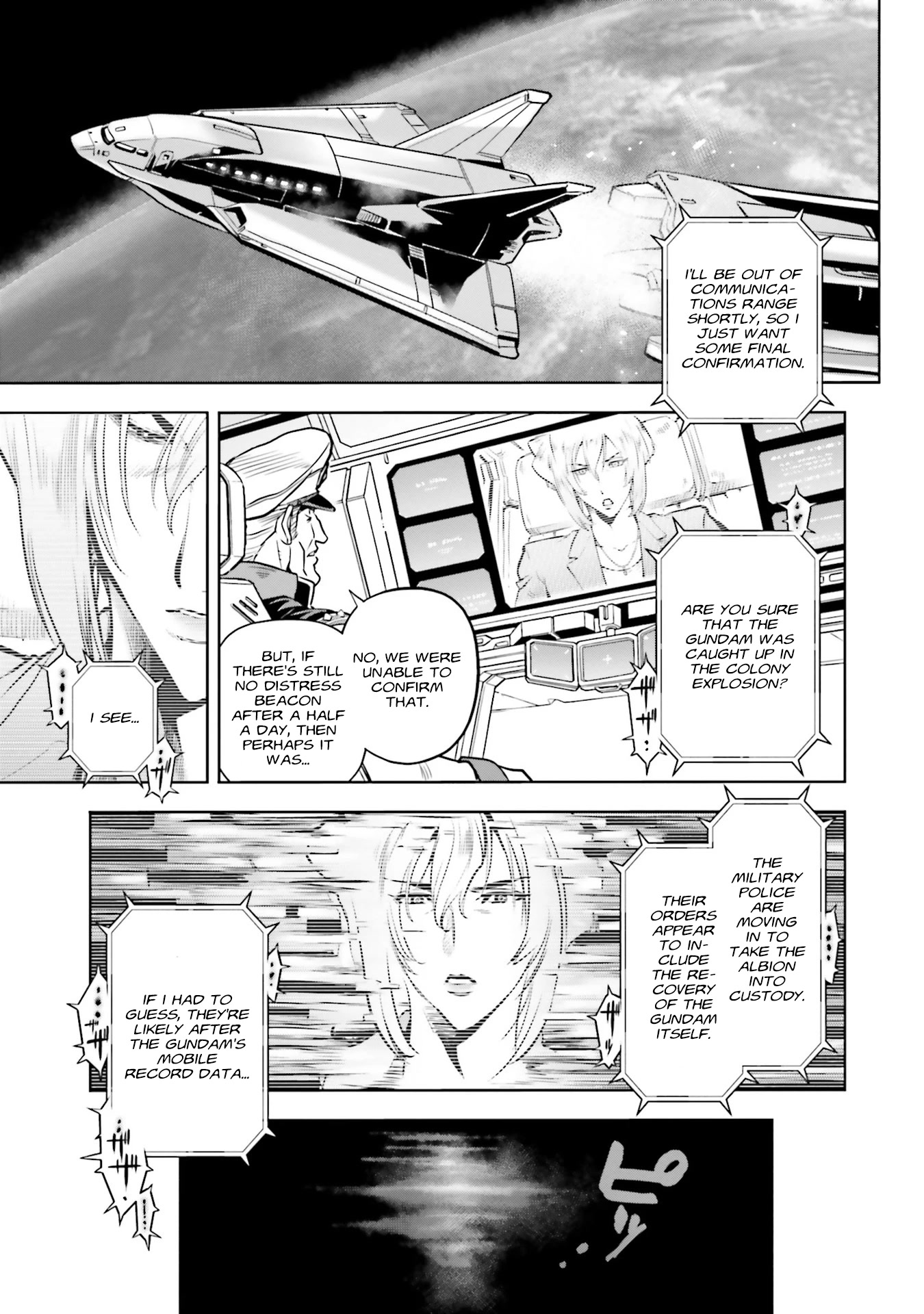Kidou Senshi Gundam 0083 Rebellion Chapter 86 page 4 - Chapter 86: Hazy Horizon