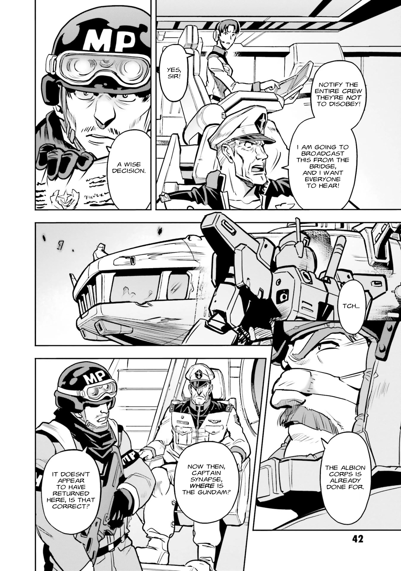Kidou Senshi Gundam 0083 Rebellion Chapter 86 page 9 - Chapter 86: Hazy Horizon