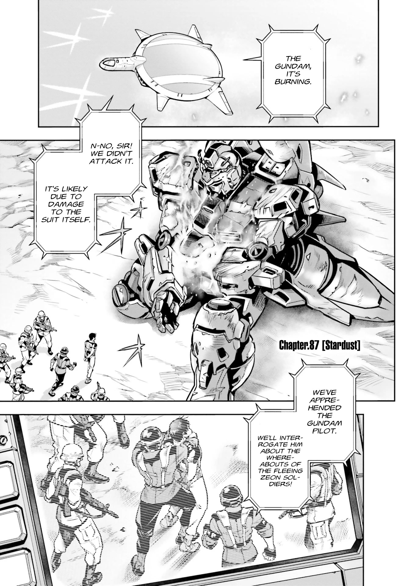 Kidou Senshi Gundam 0083 Rebellion Chapter 87 page 1 - Chapter 87: Stardust
