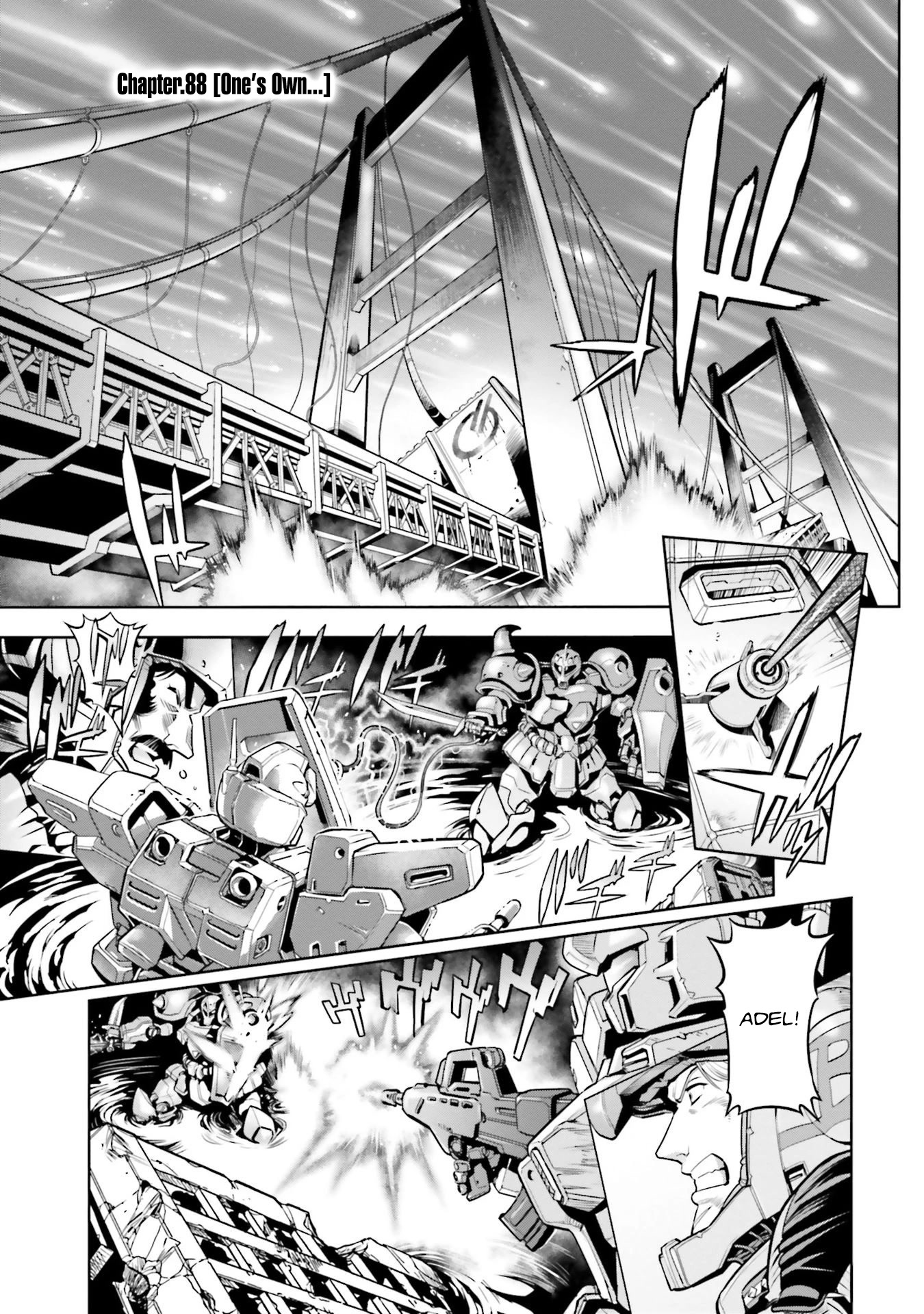 Kidou Senshi Gundam 0083 Rebellion Chapter 88 page 1 - Chapter 88: One's Own