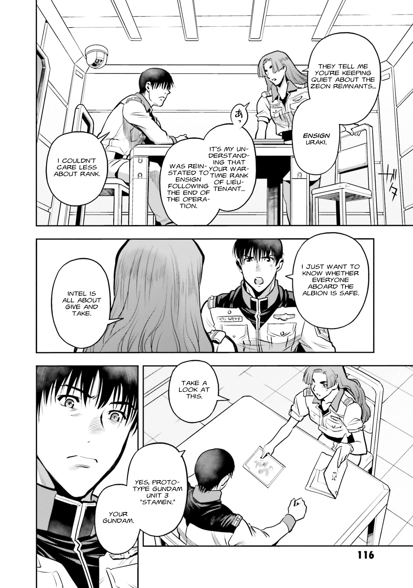 Kidou Senshi Gundam 0083 Rebellion Chapter 88 page 19 - Chapter 88: One's Own