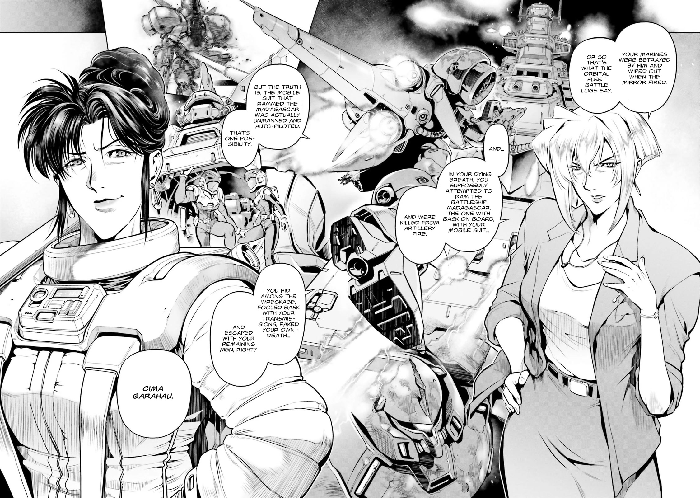Kidou Senshi Gundam 0083 Rebellion Chapter 89 page 2 - Chapter 89: Titans