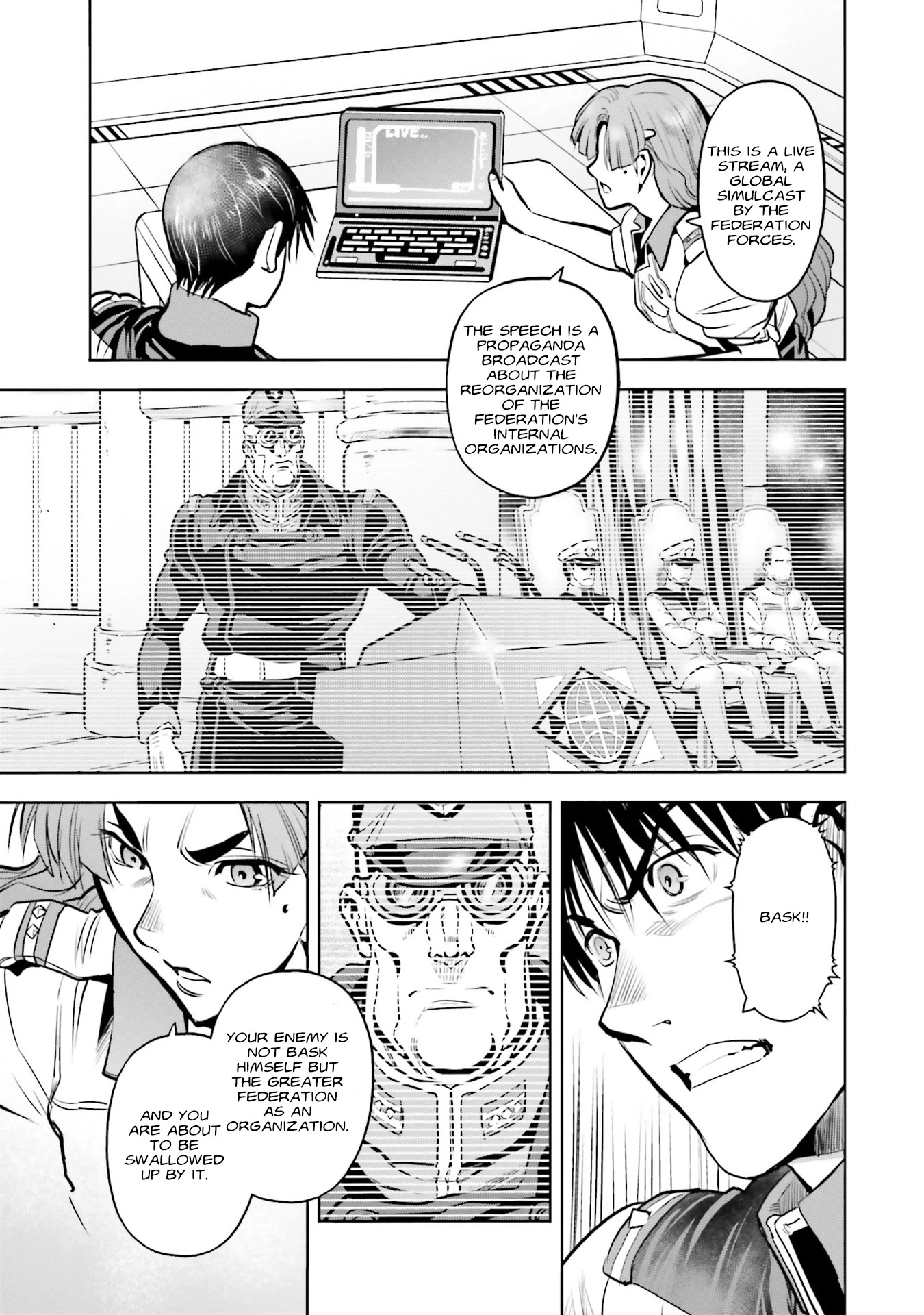 Kidou Senshi Gundam 0083 Rebellion Chapter 89 page 22 - Chapter 89: Titans