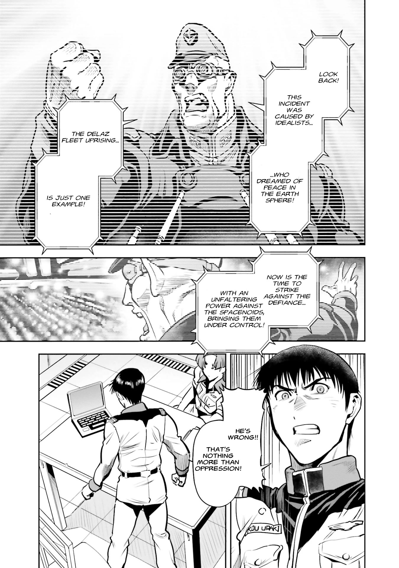 Kidou Senshi Gundam 0083 Rebellion Chapter 89 page 24 - Chapter 89: Titans