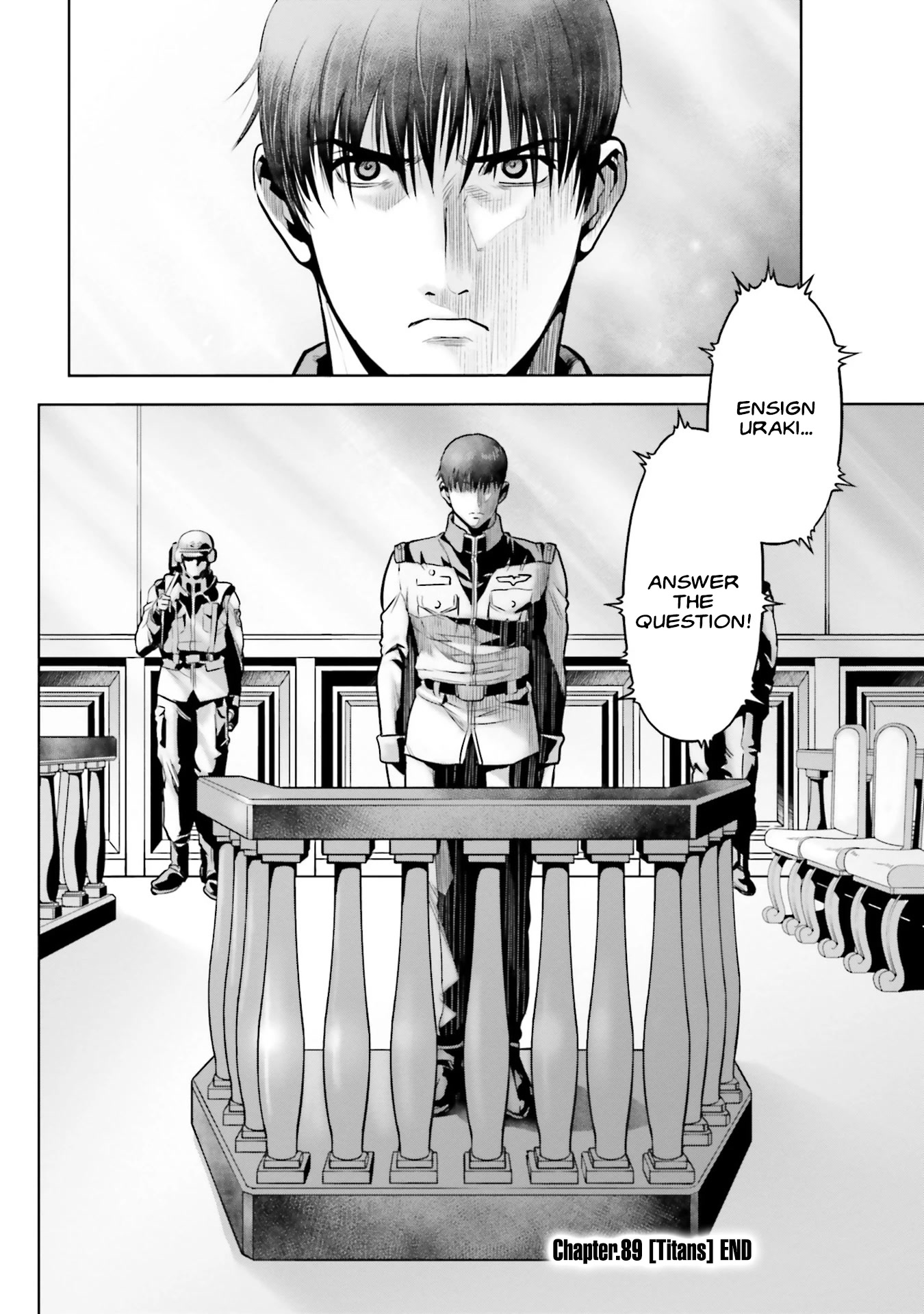 Kidou Senshi Gundam 0083 Rebellion Chapter 89 page 31 - Chapter 89: Titans