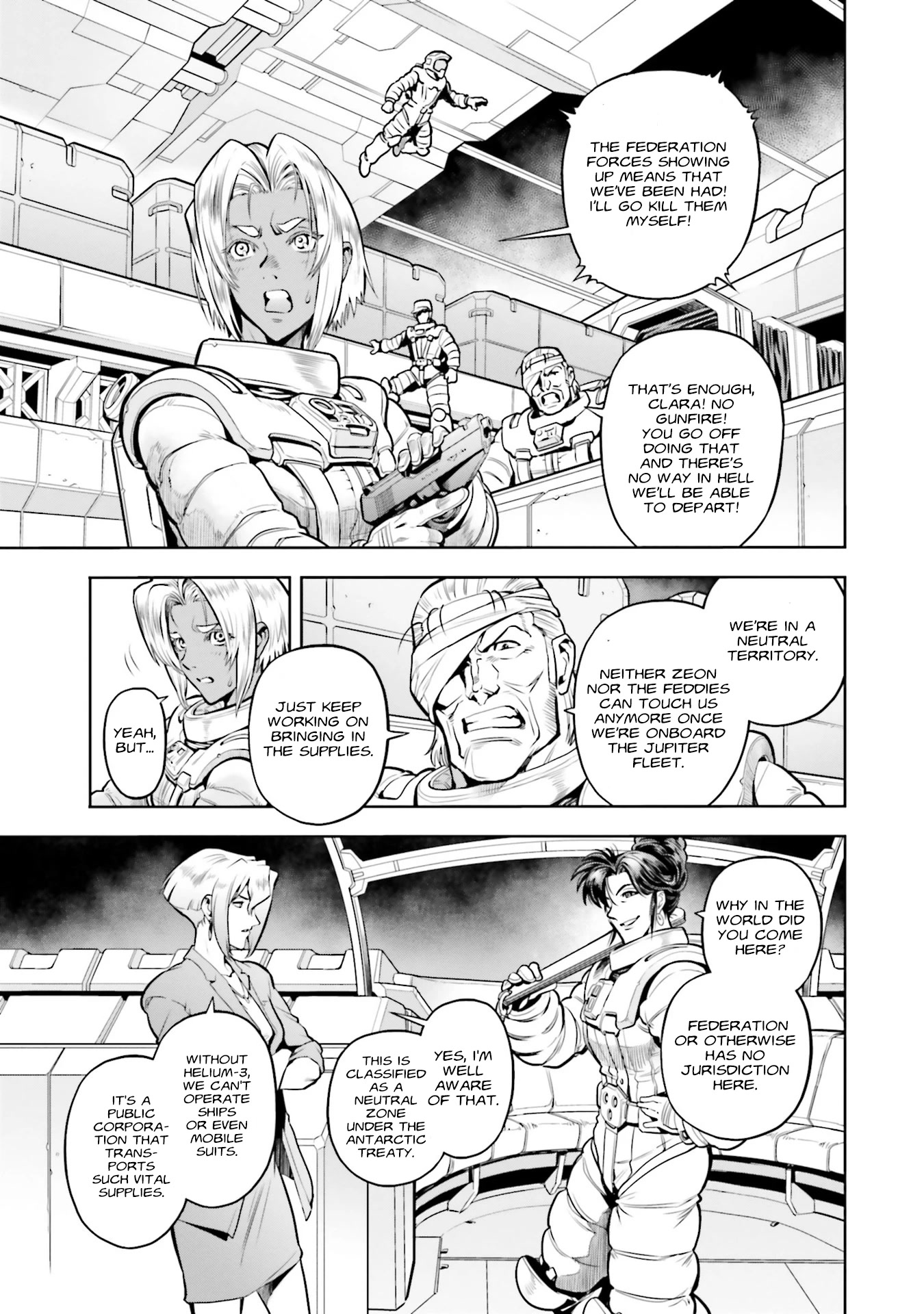 Kidou Senshi Gundam 0083 Rebellion Chapter 89 page 4 - Chapter 89: Titans