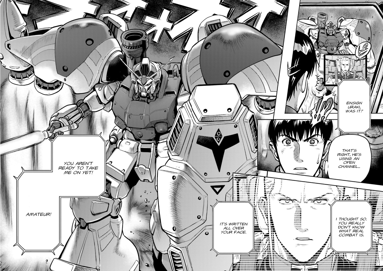 Kidou Senshi Gundam 0083 Rebellion Chapter 9 page 10 - Chapter 9: Real Combat & Explosive Blasts