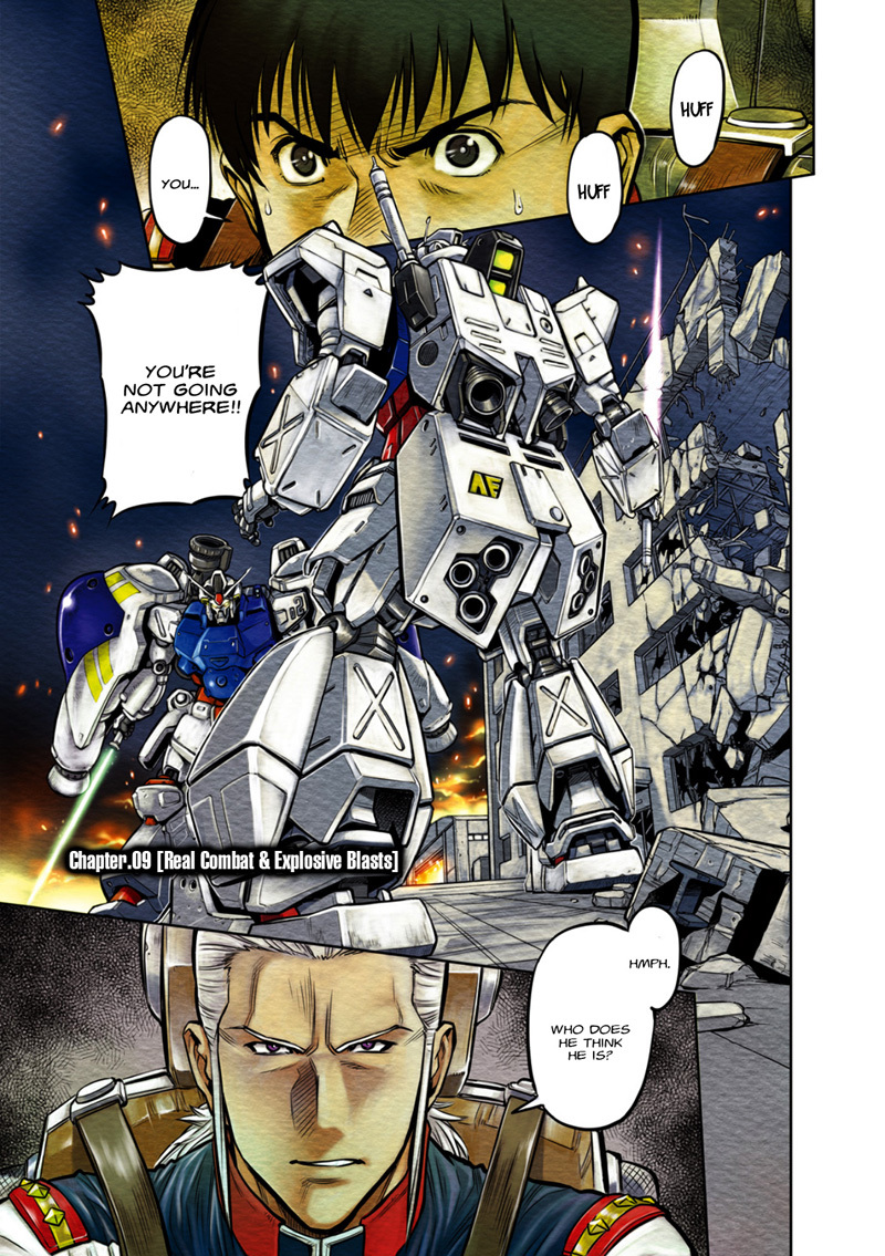 Kidou Senshi Gundam 0083 Rebellion Chapter 9 page 2 - Chapter 9: Real Combat & Explosive Blasts