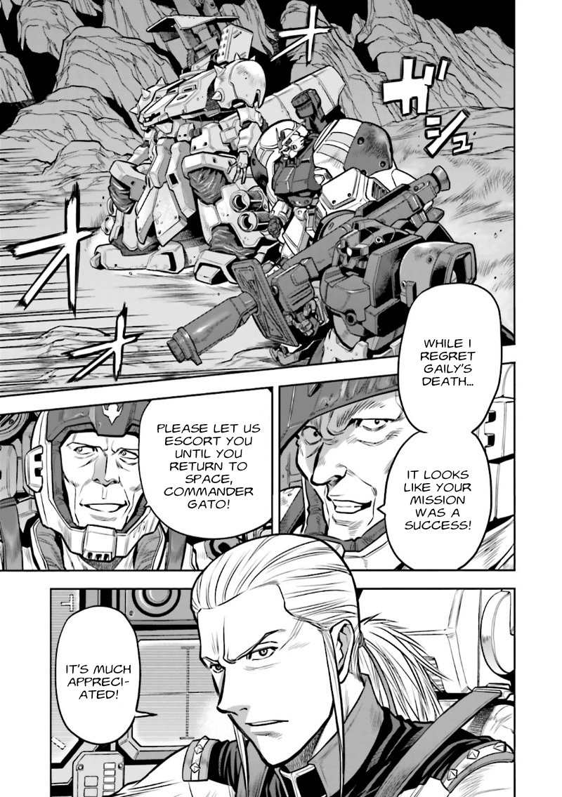 Kidou Senshi Gundam 0083 Rebellion Chapter 9 page 41 - Chapter 9: Real Combat & Explosive Blasts