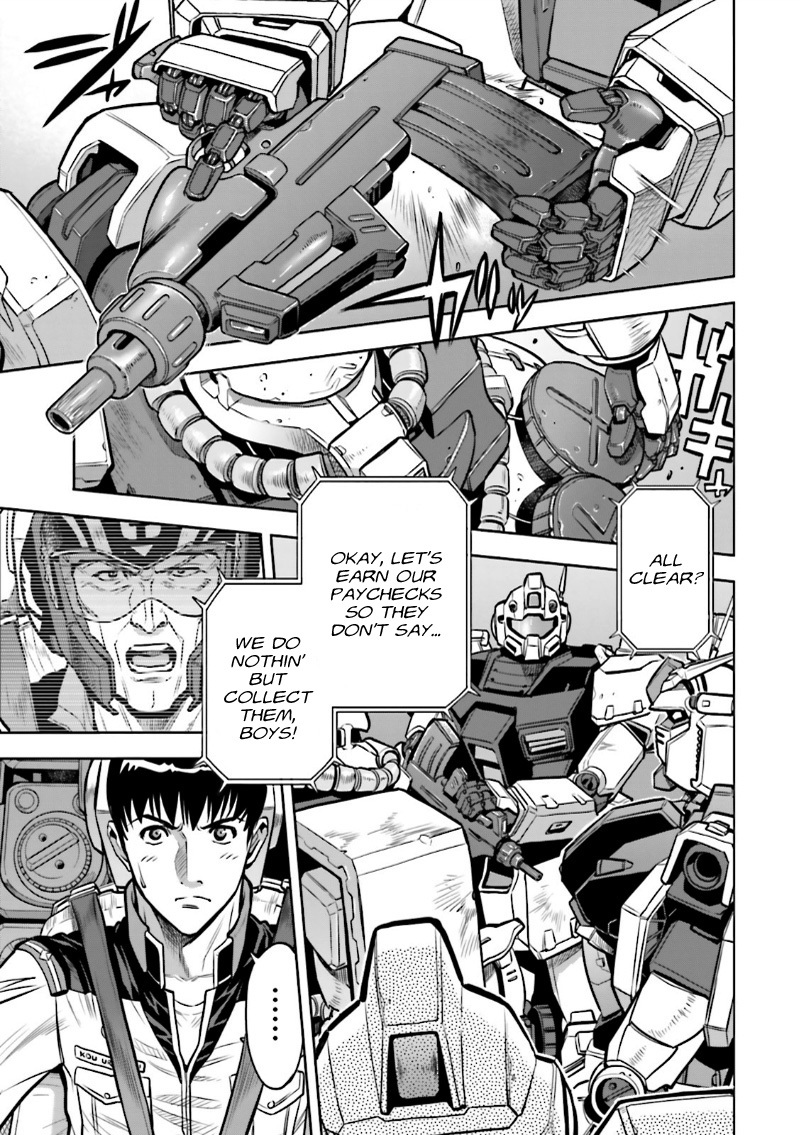 Kidou Senshi Gundam 0083 Rebellion Chapter 9 page 43 - Chapter 9: Real Combat & Explosive Blasts