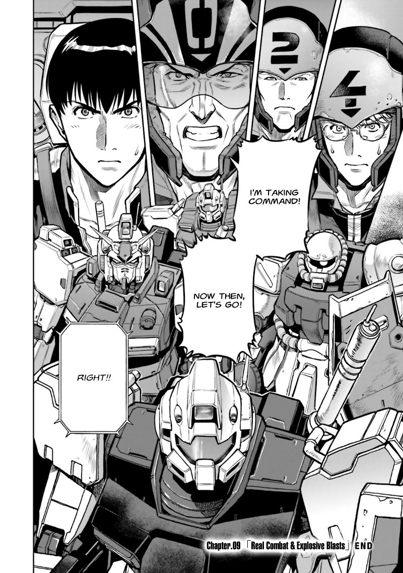 Kidou Senshi Gundam 0083 Rebellion Chapter 9 page 44 - Chapter 9: Real Combat & Explosive Blasts