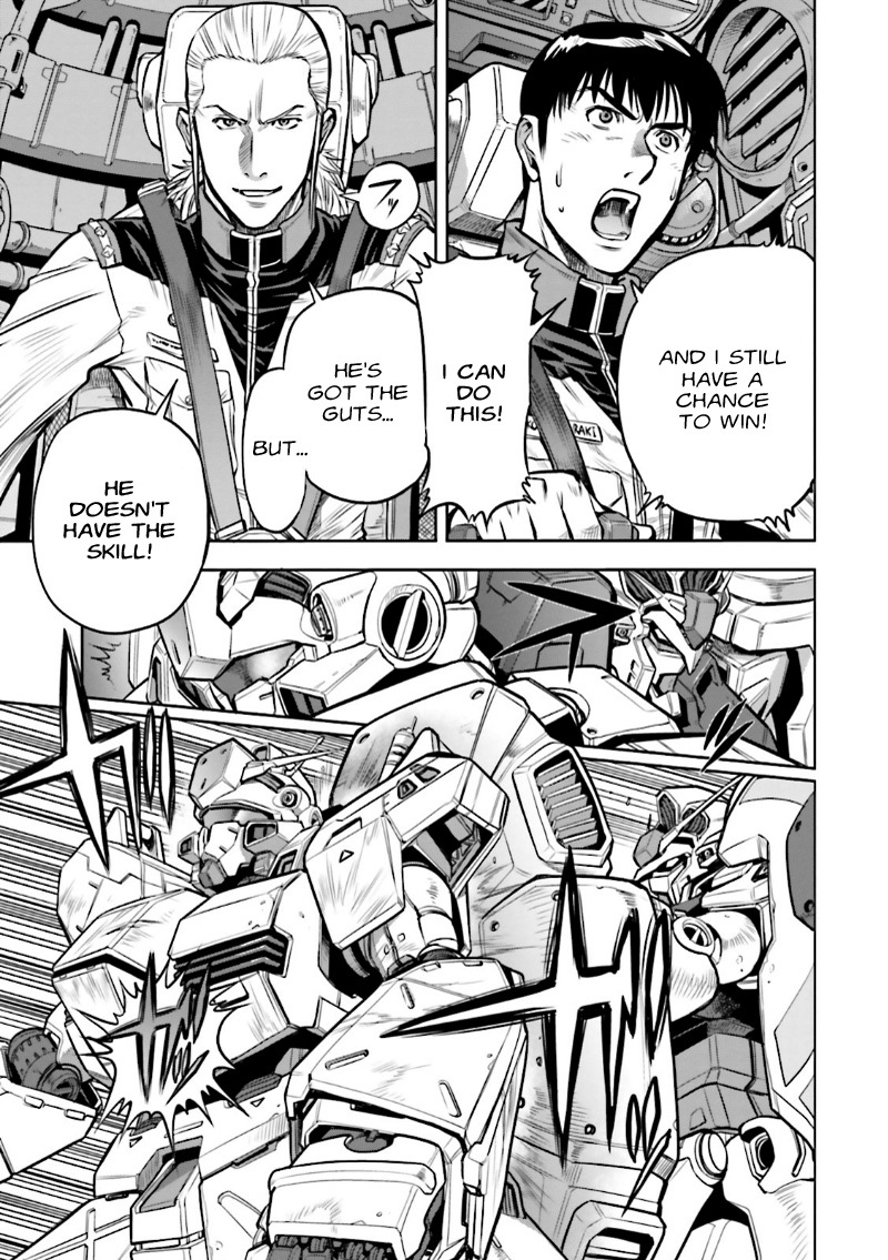 Kidou Senshi Gundam 0083 Rebellion Chapter 9 page 7 - Chapter 9: Real Combat & Explosive Blasts