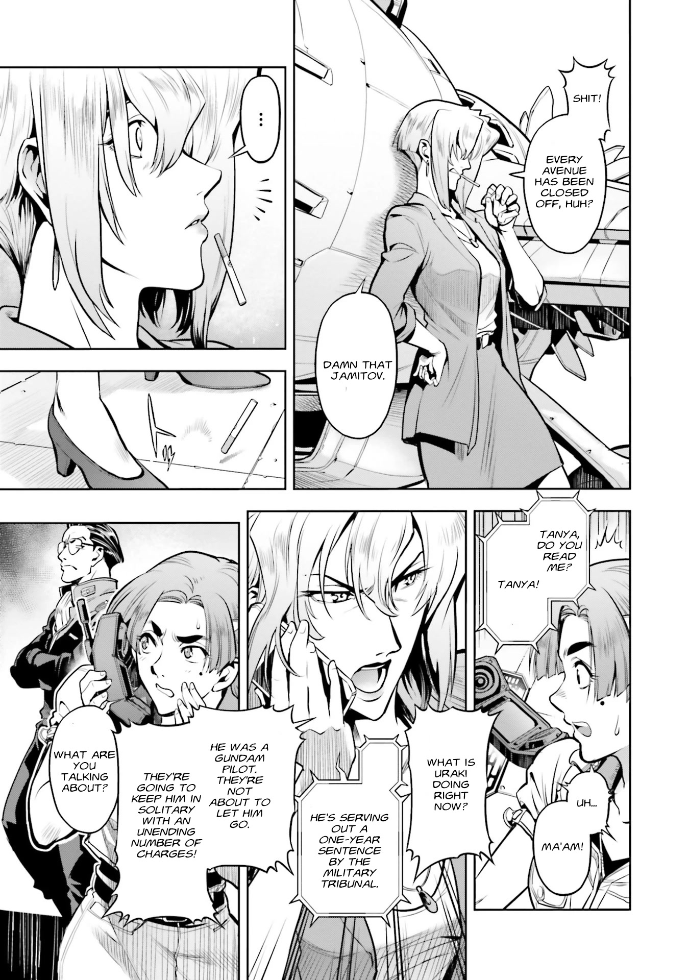 Kidou Senshi Gundam 0083 Rebellion Chapter 90 page 6 - Chapter 90: Kou Uraki