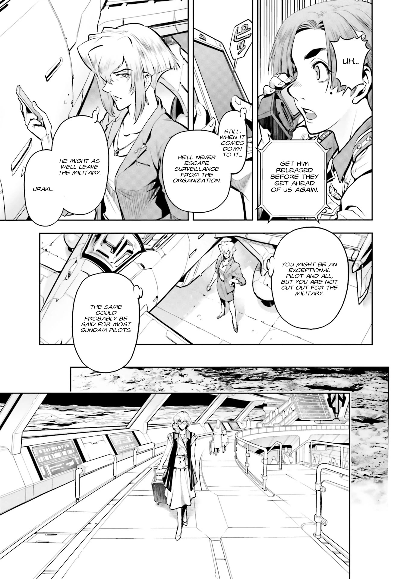 Kidou Senshi Gundam 0083 Rebellion Chapter 90 page 8 - Chapter 90: Kou Uraki