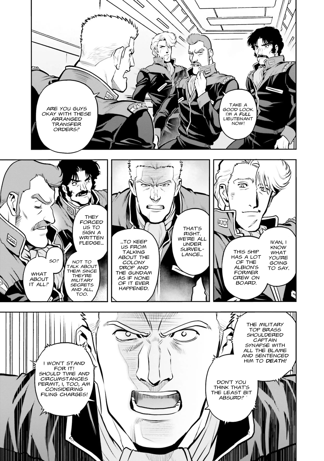 Kidou Senshi Gundam 0083 Rebellion Chapter 91 page 10 - Chapter 91: The Immortal 4th Team