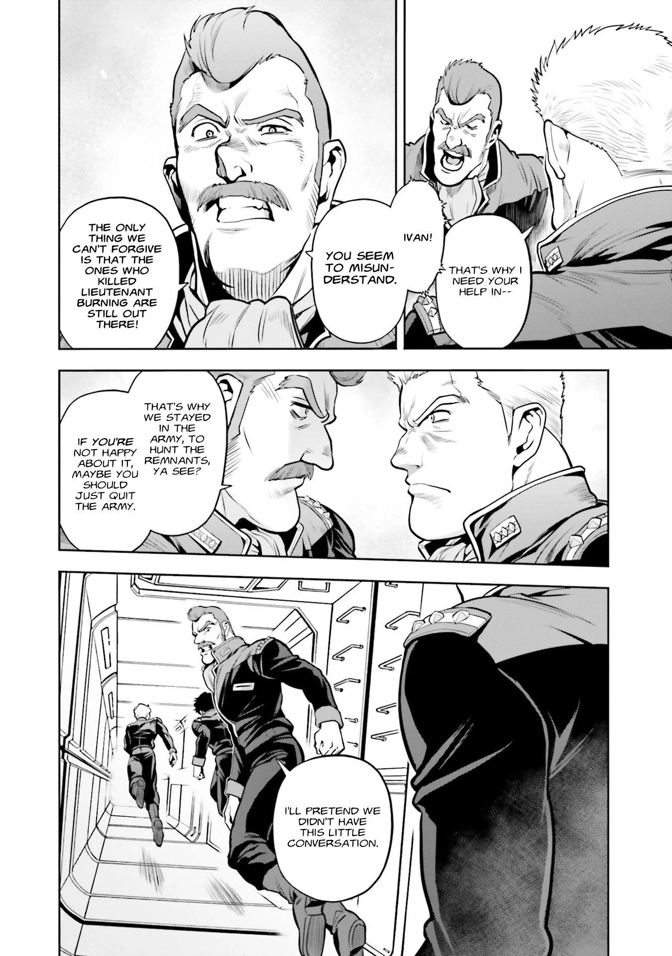 Kidou Senshi Gundam 0083 Rebellion Chapter 91 page 11 - Chapter 91: The Immortal 4th Team
