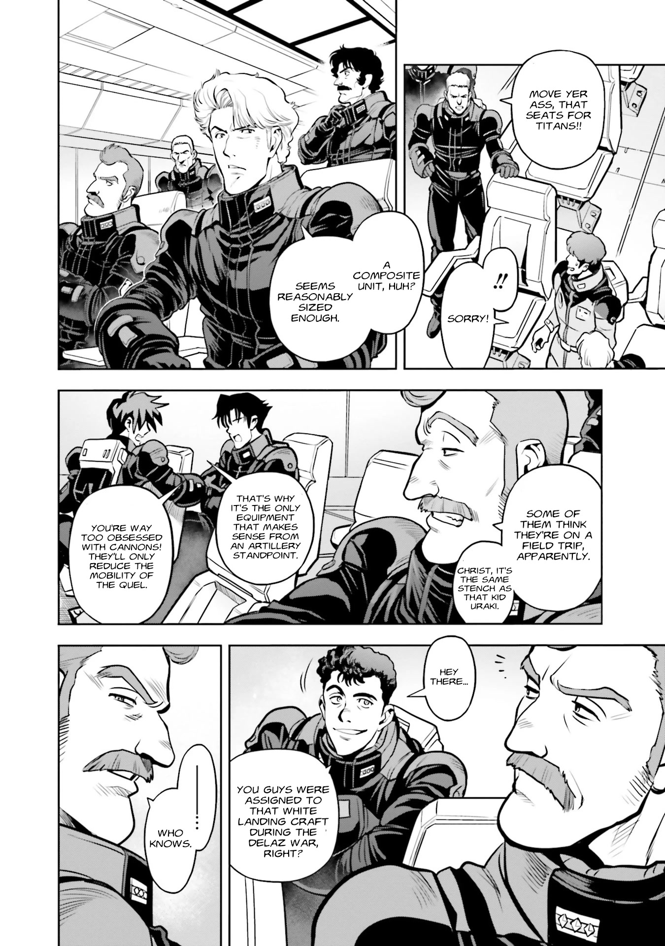 Kidou Senshi Gundam 0083 Rebellion Chapter 91 page 13 - Chapter 91: The Immortal 4th Team