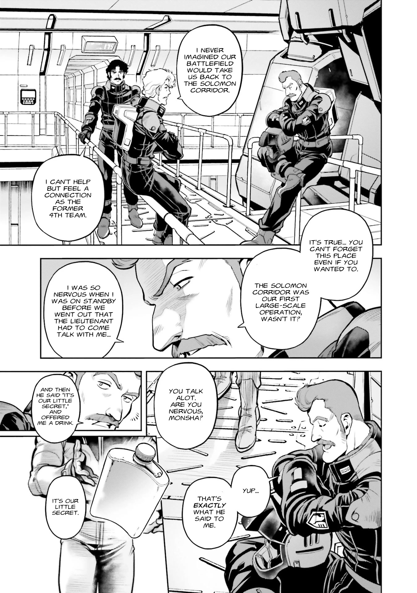 Kidou Senshi Gundam 0083 Rebellion Chapter 91 page 20 - Chapter 91: The Immortal 4th Team