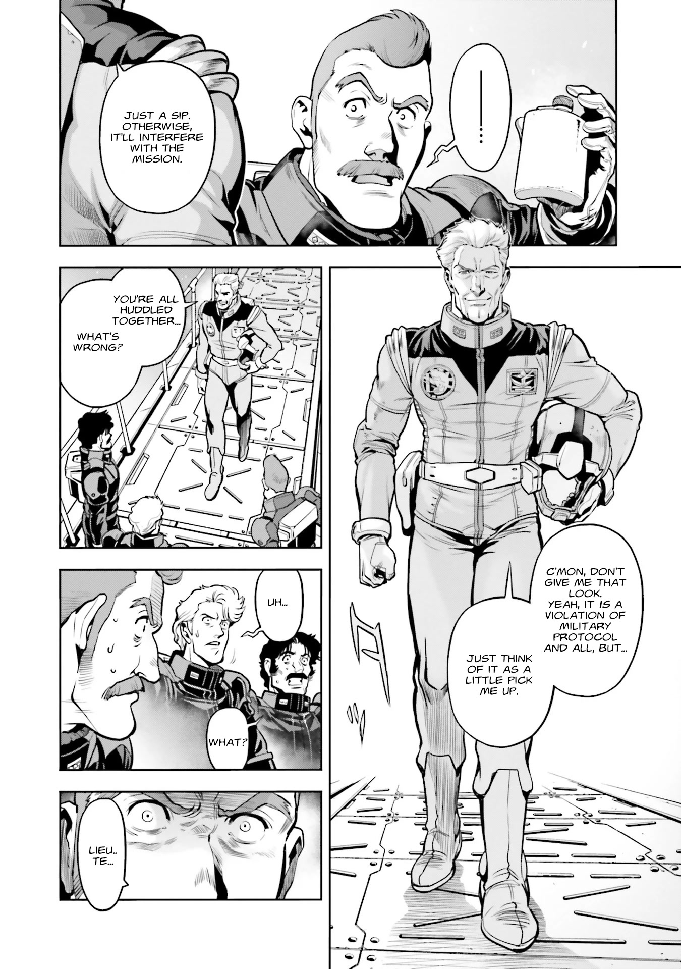 Kidou Senshi Gundam 0083 Rebellion Chapter 91 page 21 - Chapter 91: The Immortal 4th Team